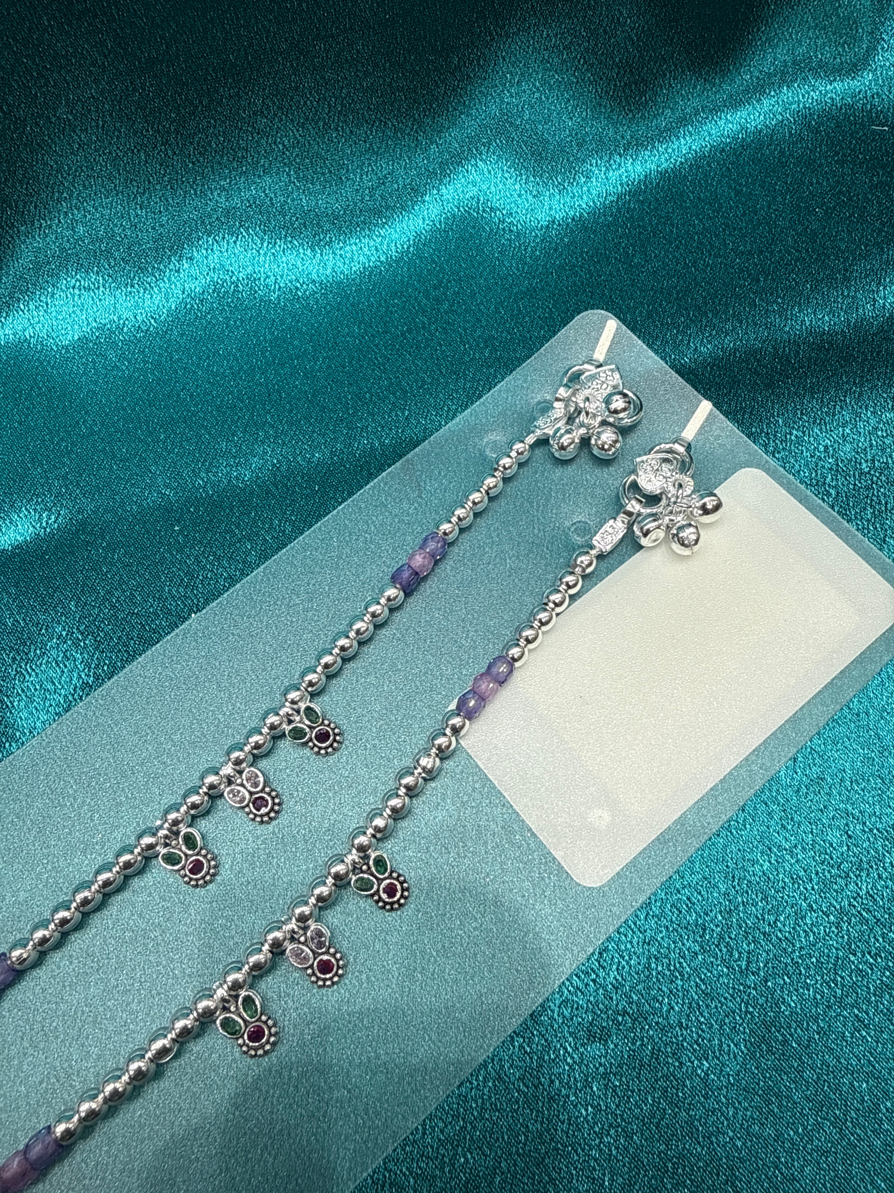 Women’s Fancy/Traditional Silver Anklet