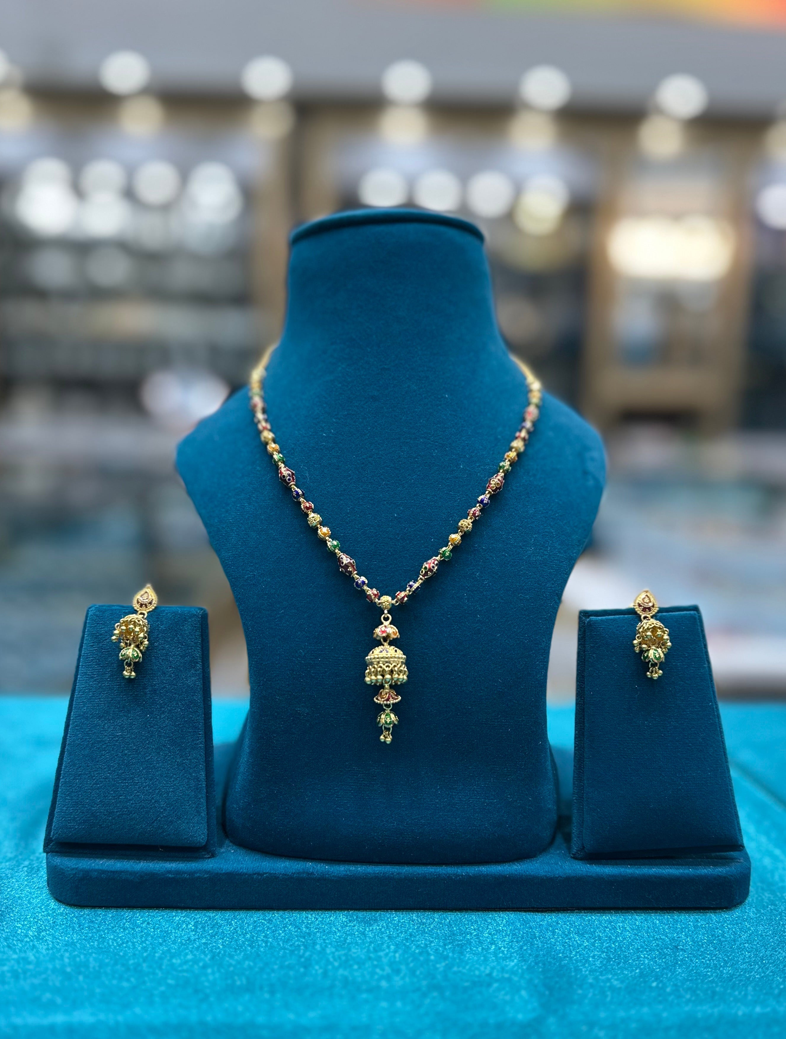 22k Gold Designer Necklace