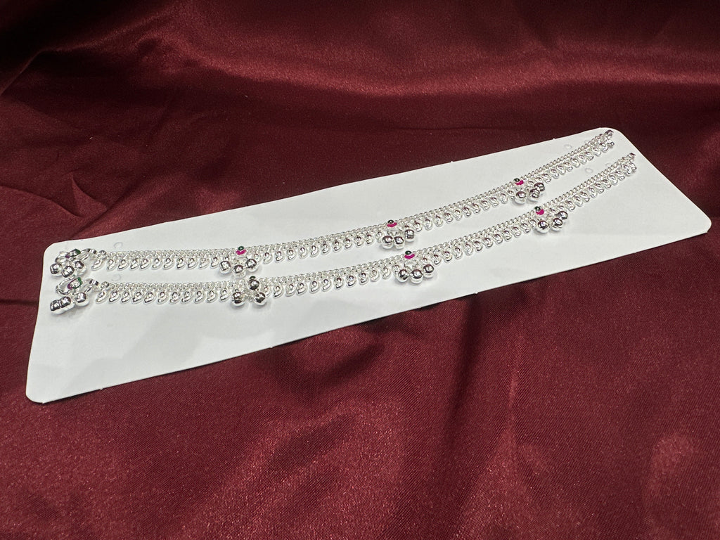 Women’s Fancy/Traditional Silver Anklet