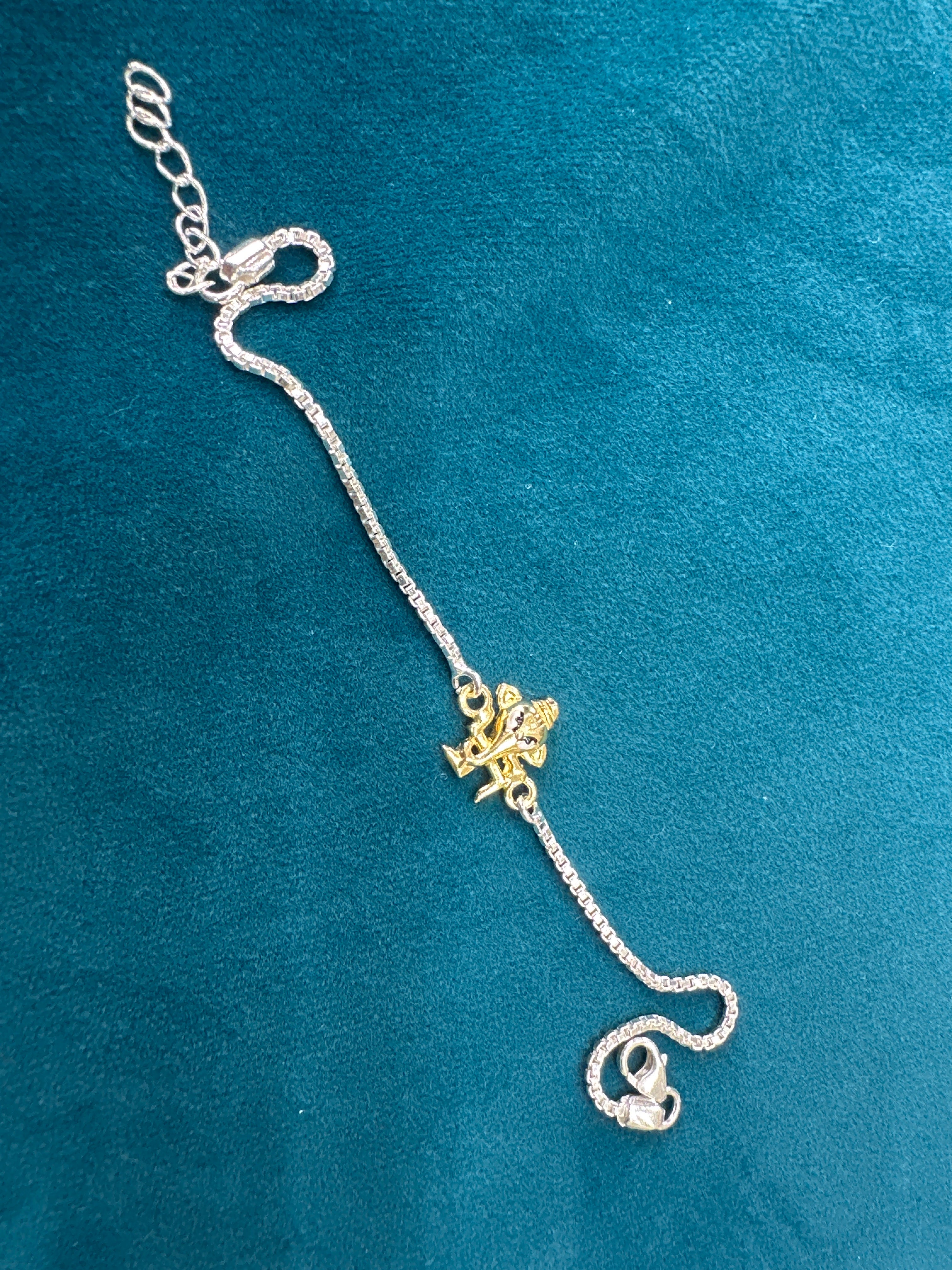 Silver Fancy Rakhi