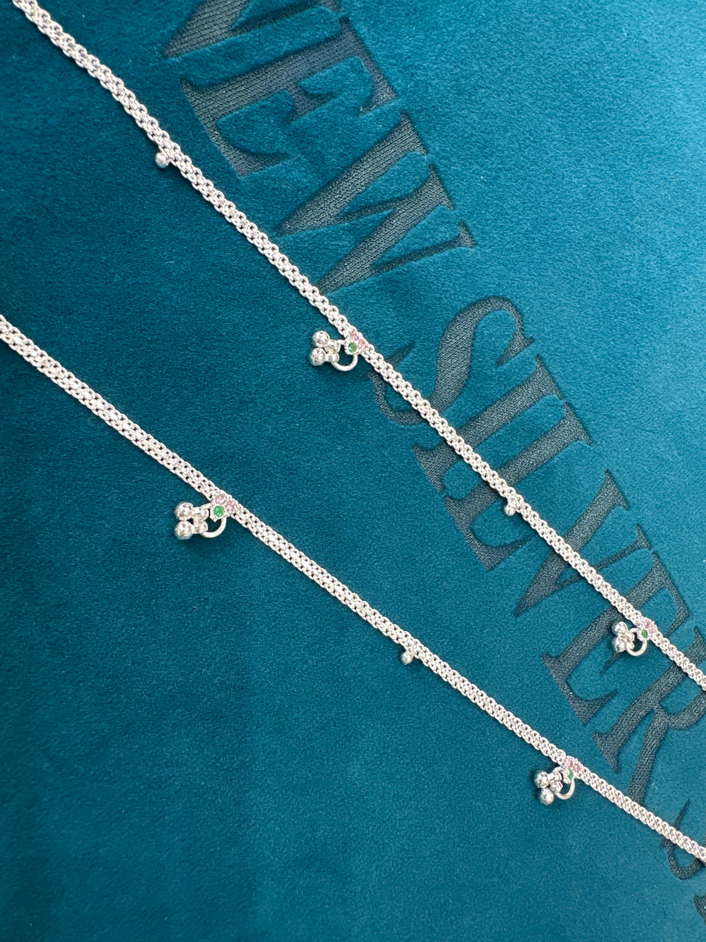 Women’s Fancy/Traditional Silver Anklet