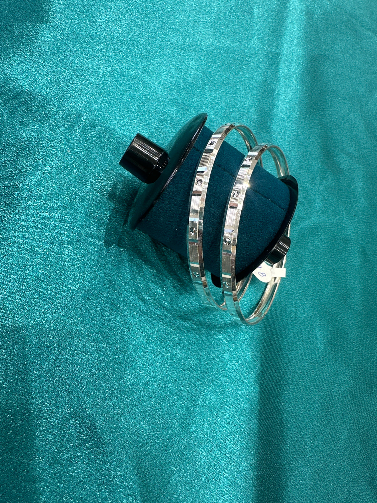 Designer Silver Bangles