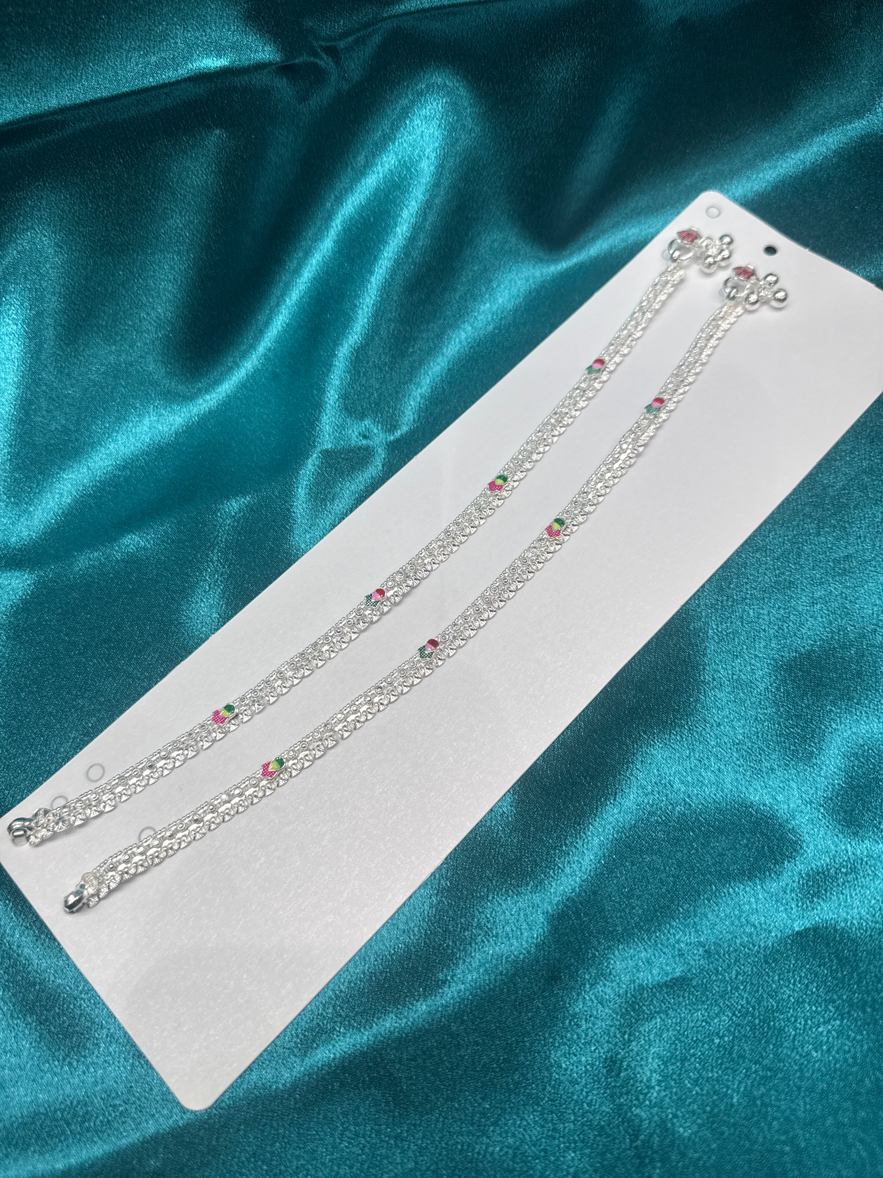 Women’s Fancy/Traditional Silver Anklet