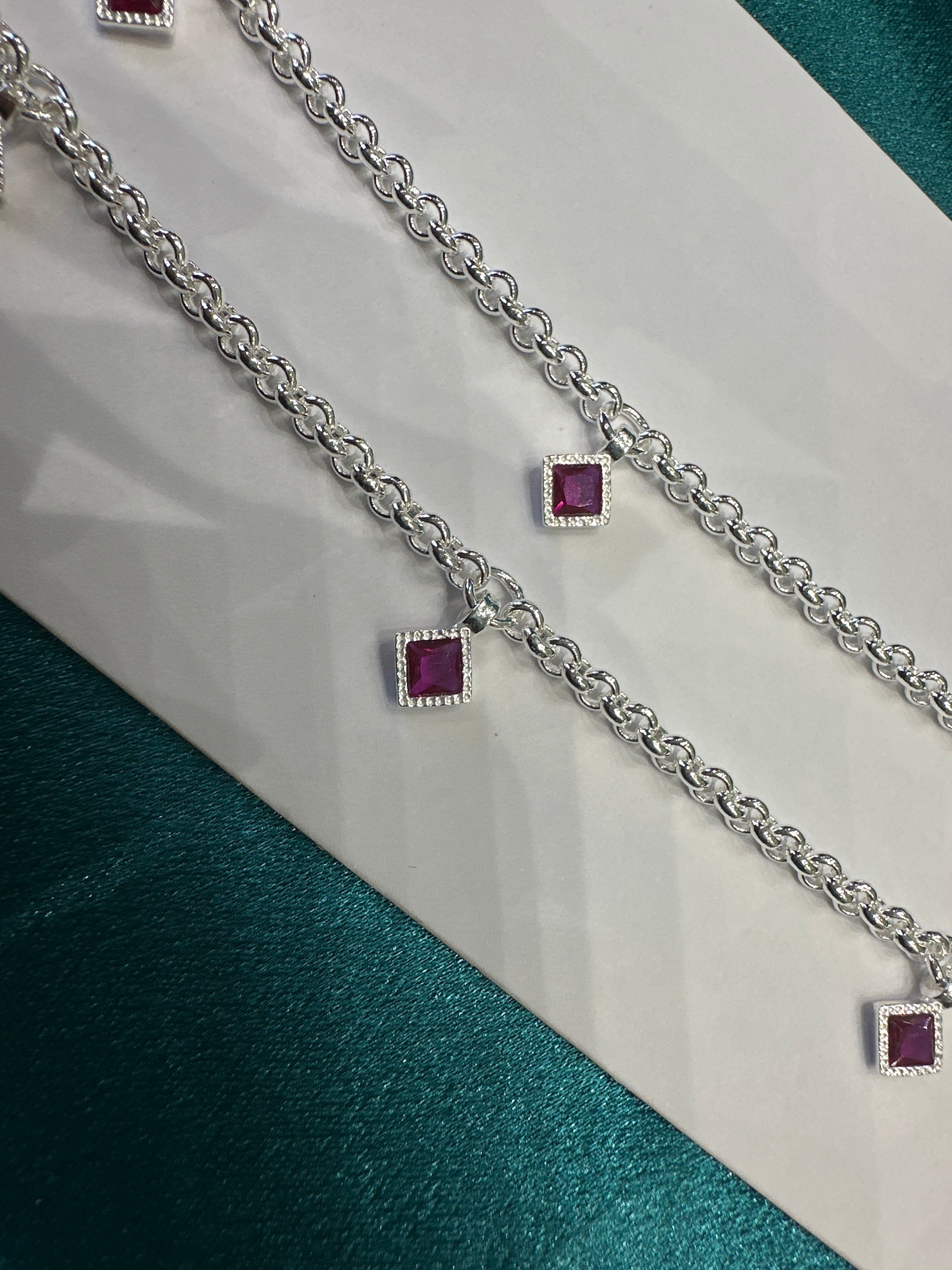 Women’s Fancy/Traditional Silver Anklet