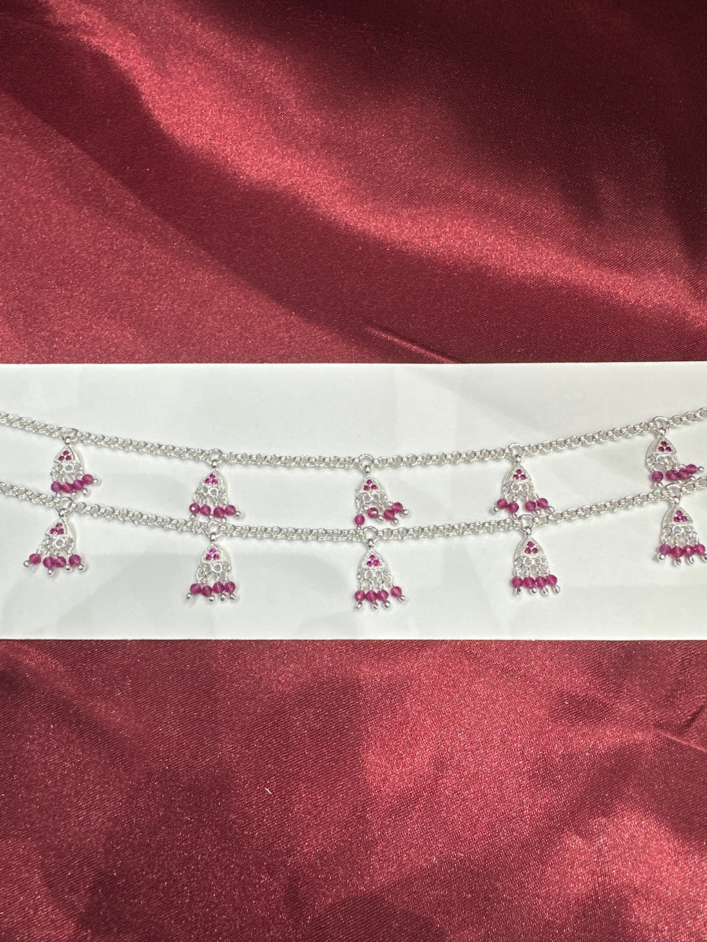 Women’s Fancy/Traditional Silver Anklet