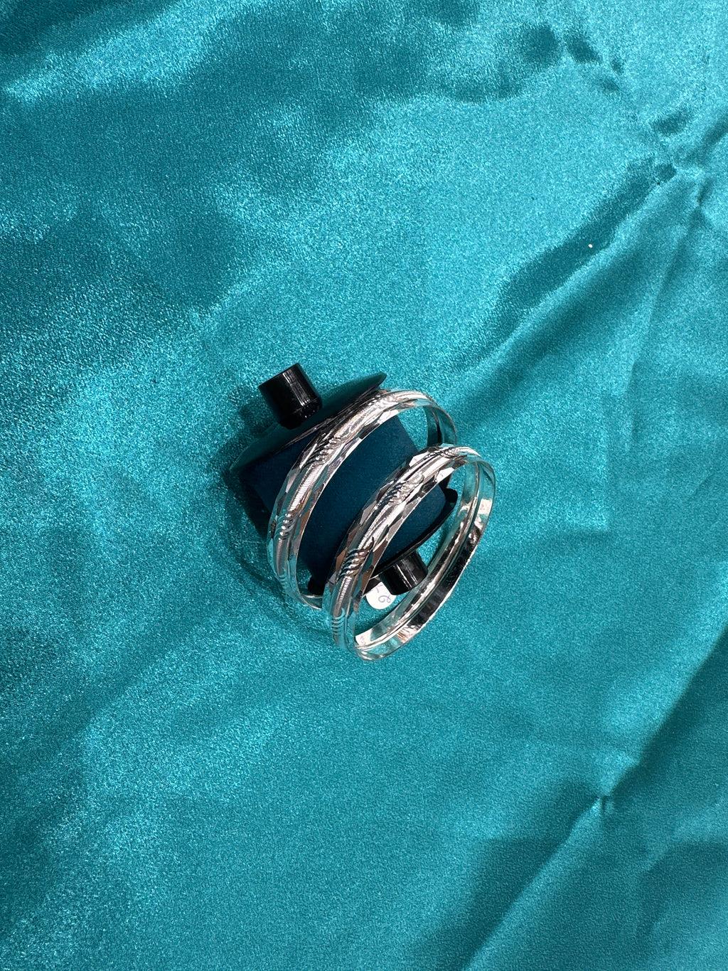 Designer Silver Bangles