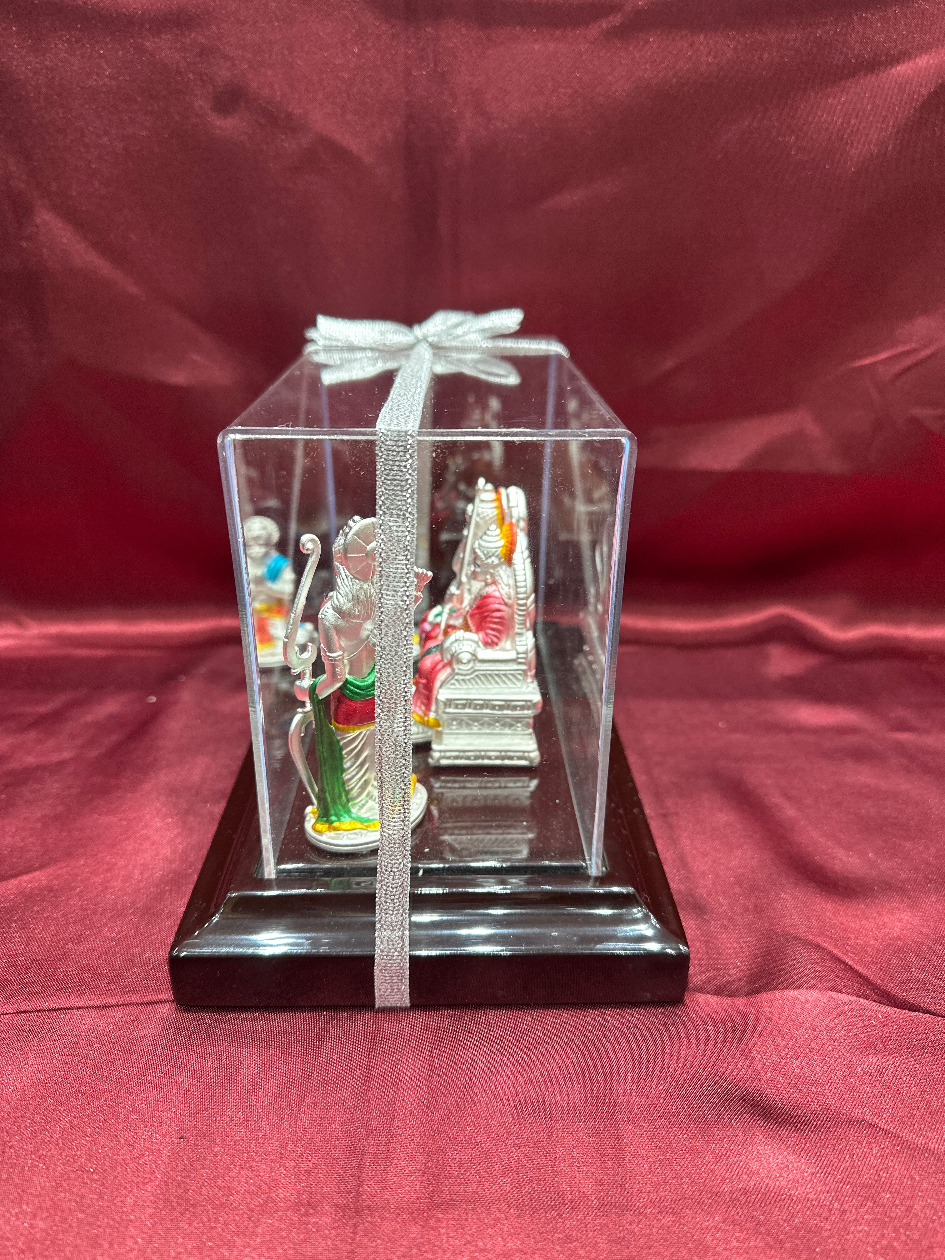 Pure Silver Ram Darbar Idol (Murti)