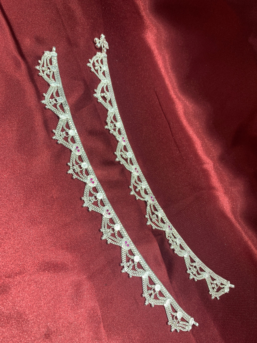Women’s Fancy/Traditional Silver Anklet
