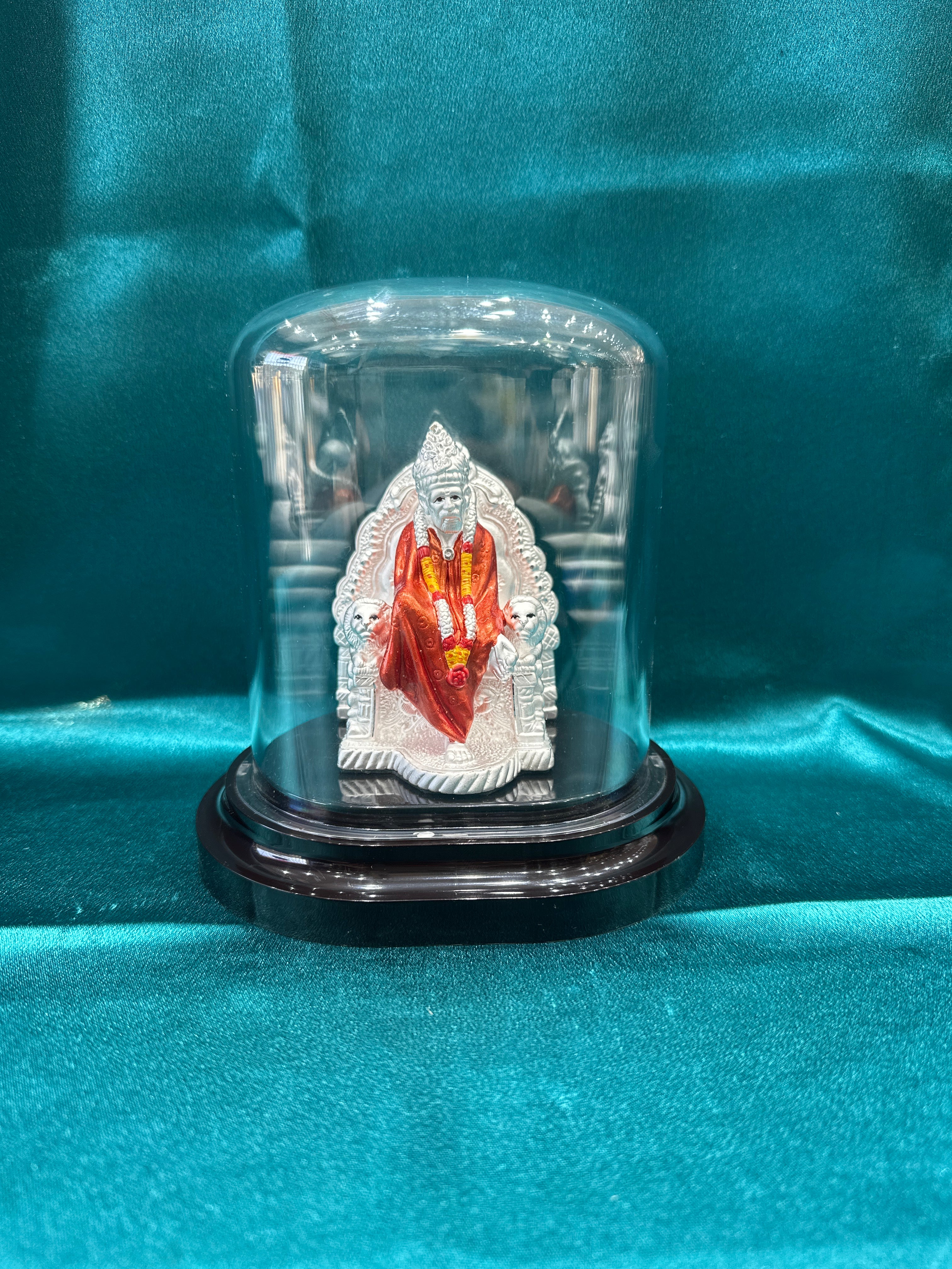 Pure Silver Sai Baba Ji Idol (Murti)