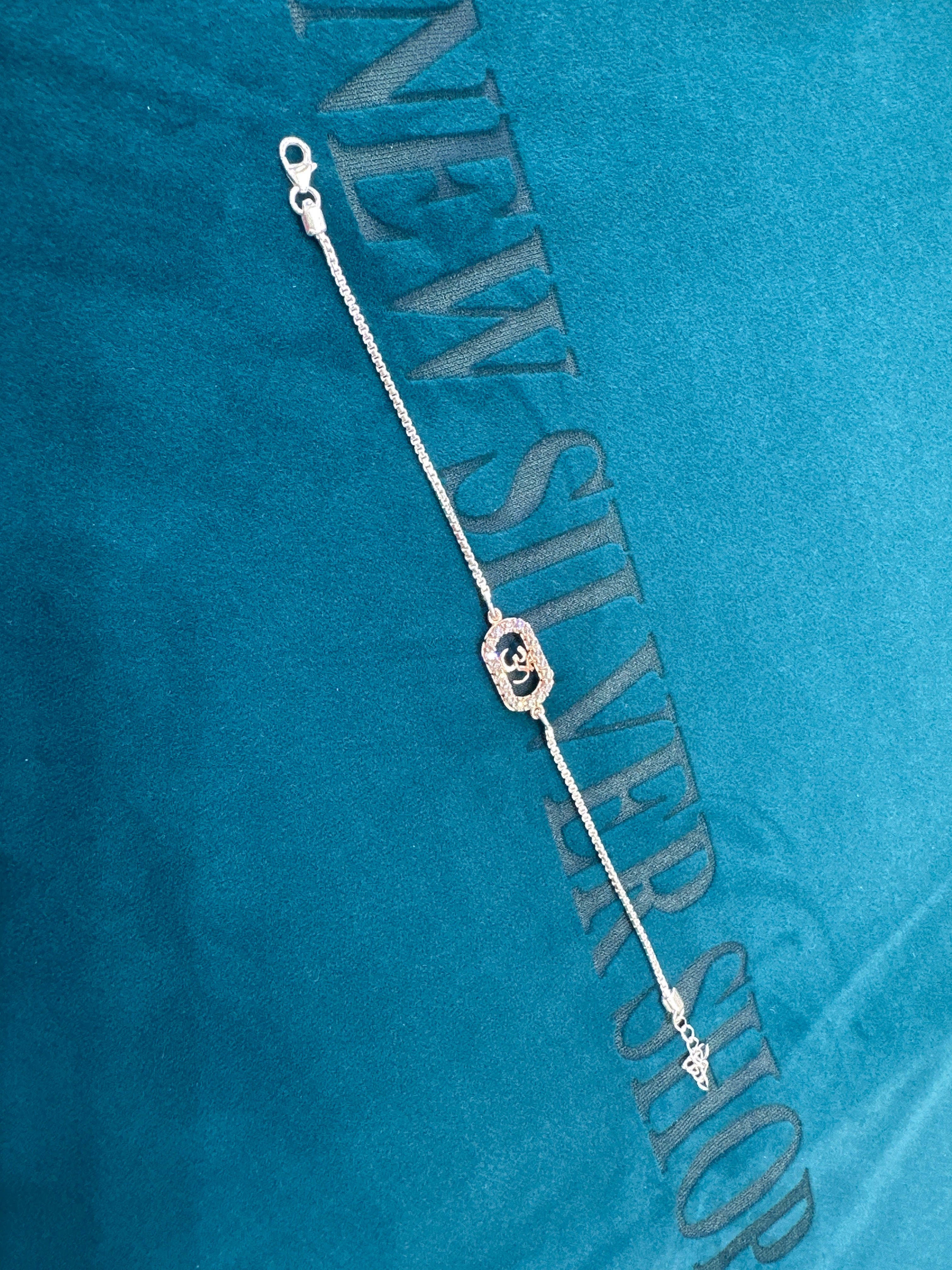 Silver Fancy Rakhi