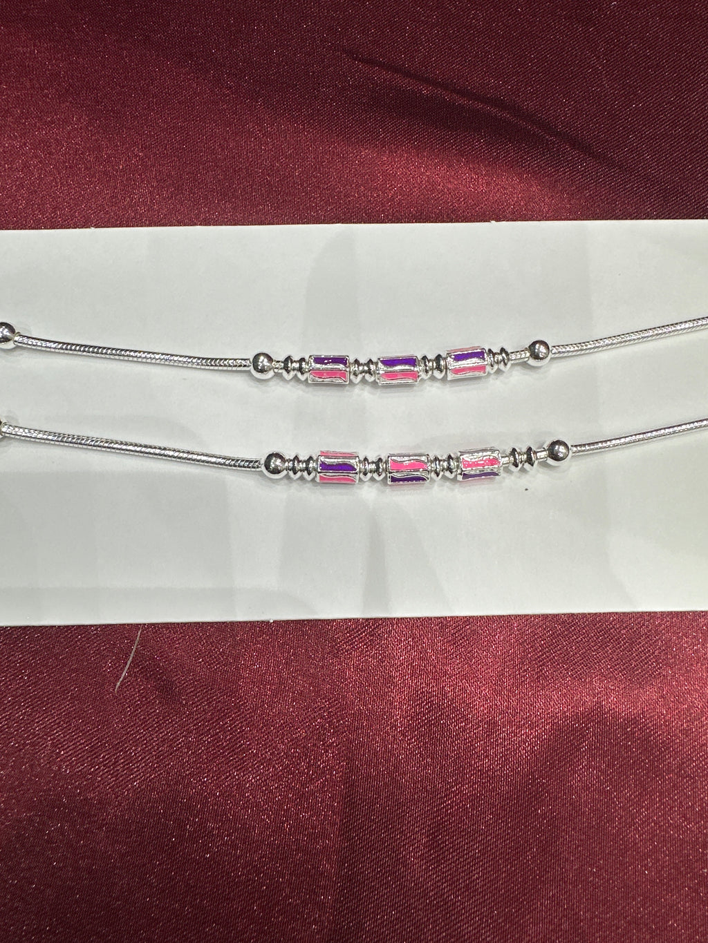 Women’s Fancy/Traditional Silver Anklet