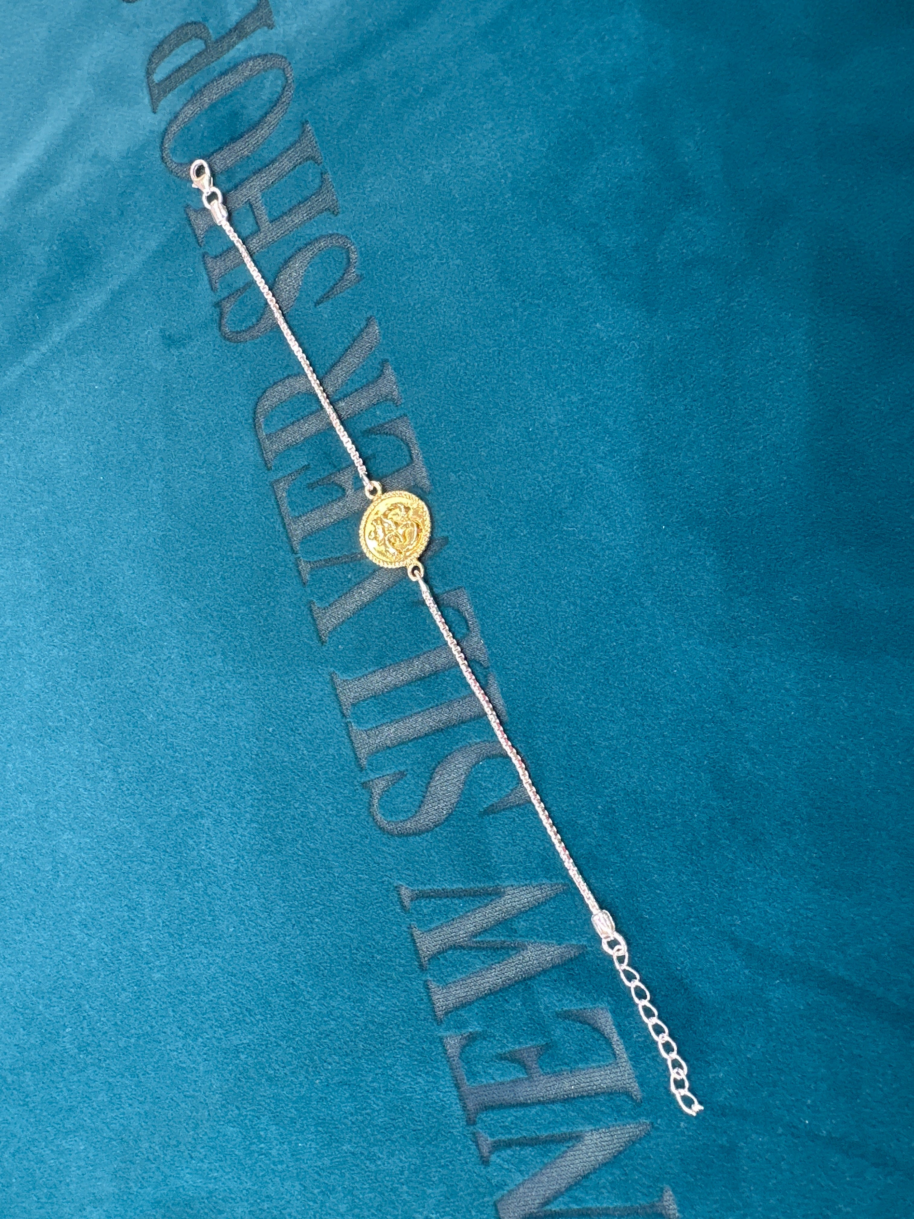 Silver Fancy Rakhi