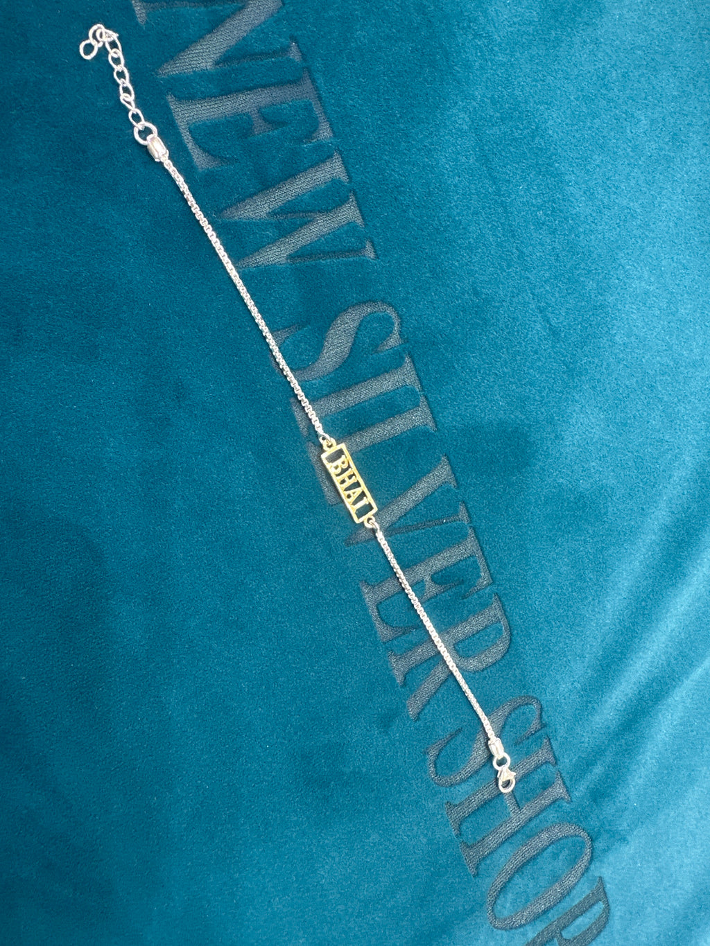 Silver Fancy Rakhi