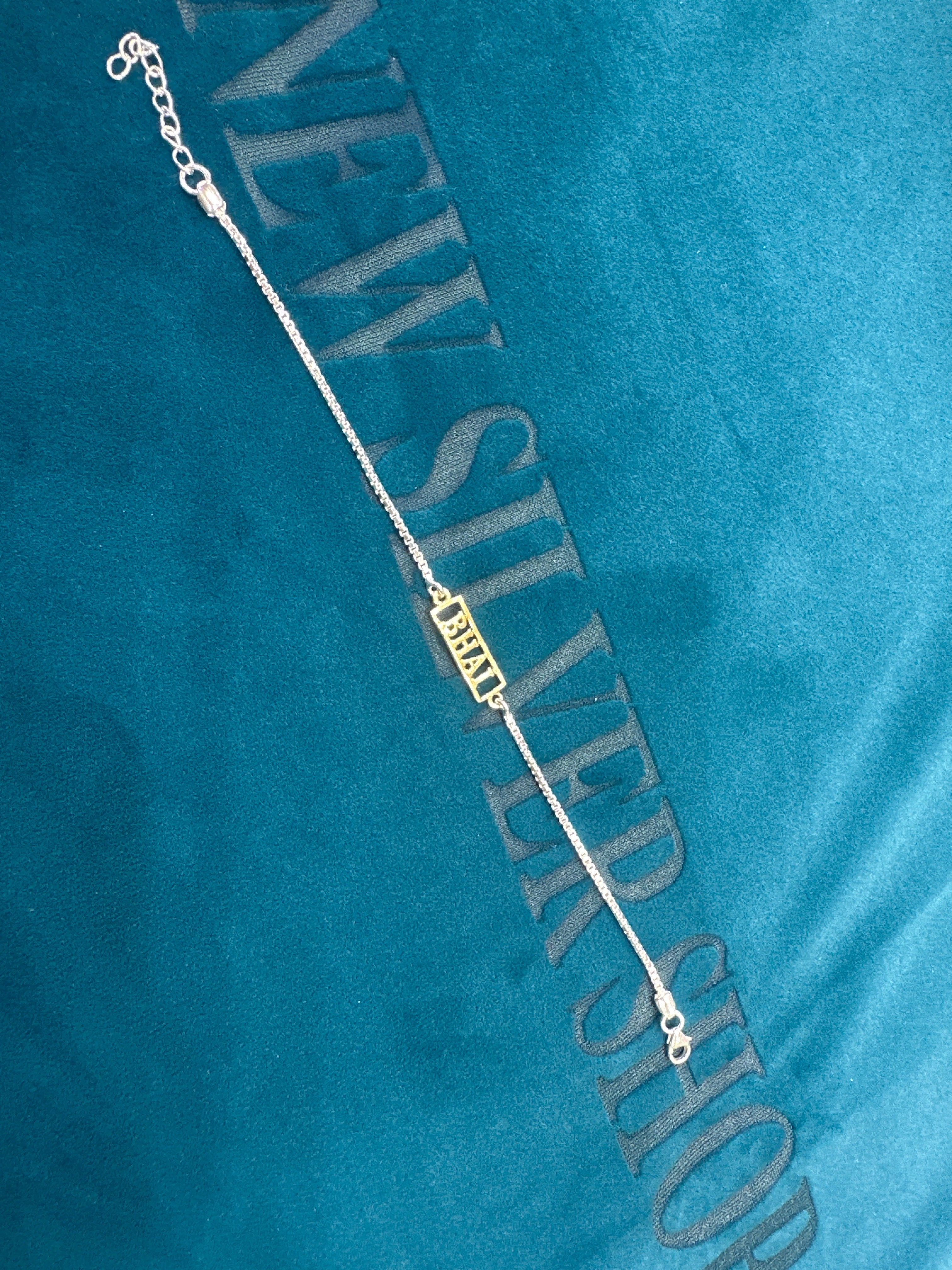 Silver Fancy Rakhi