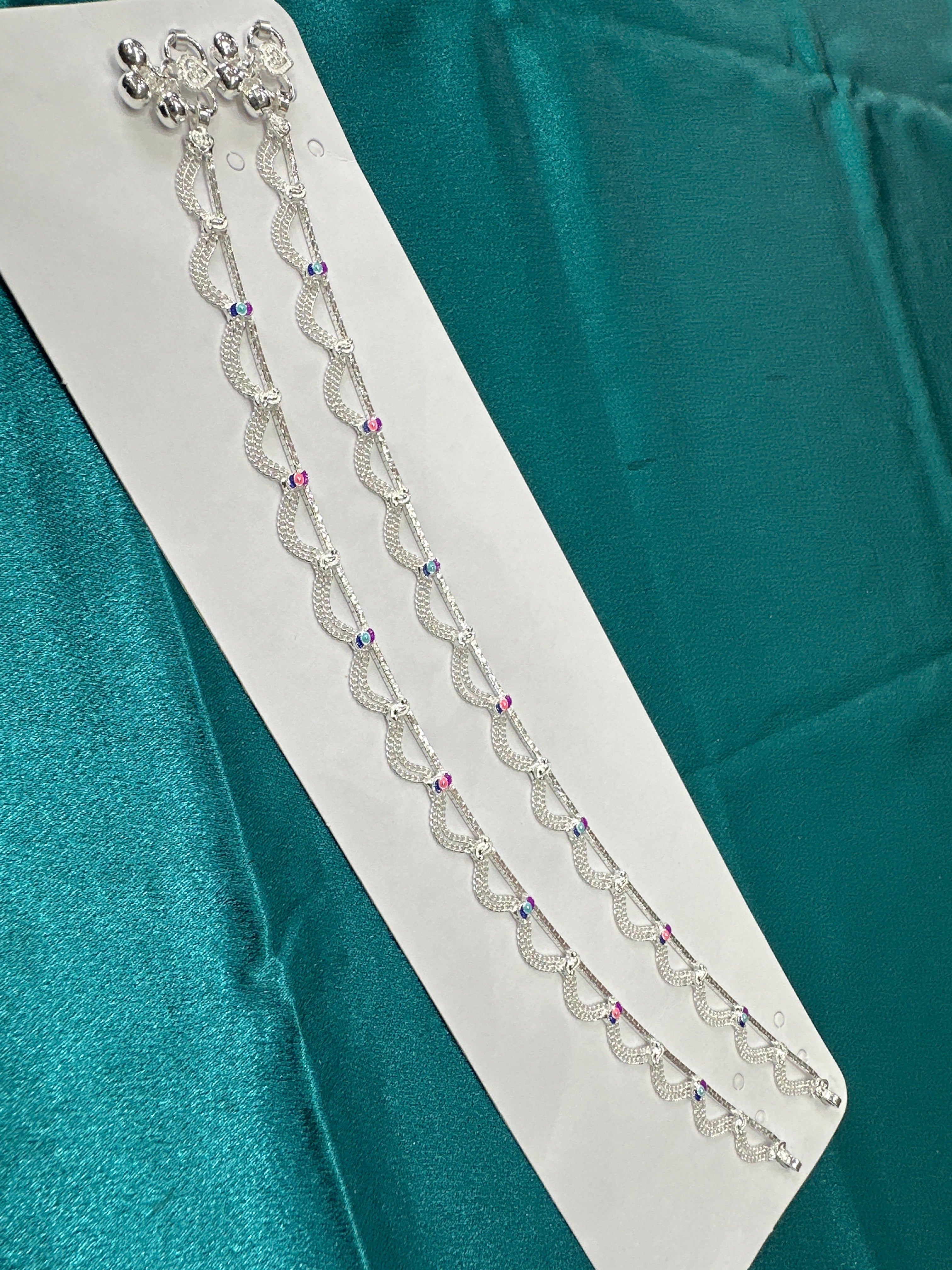 Women’s Fancy/Traditional Silver Anklet