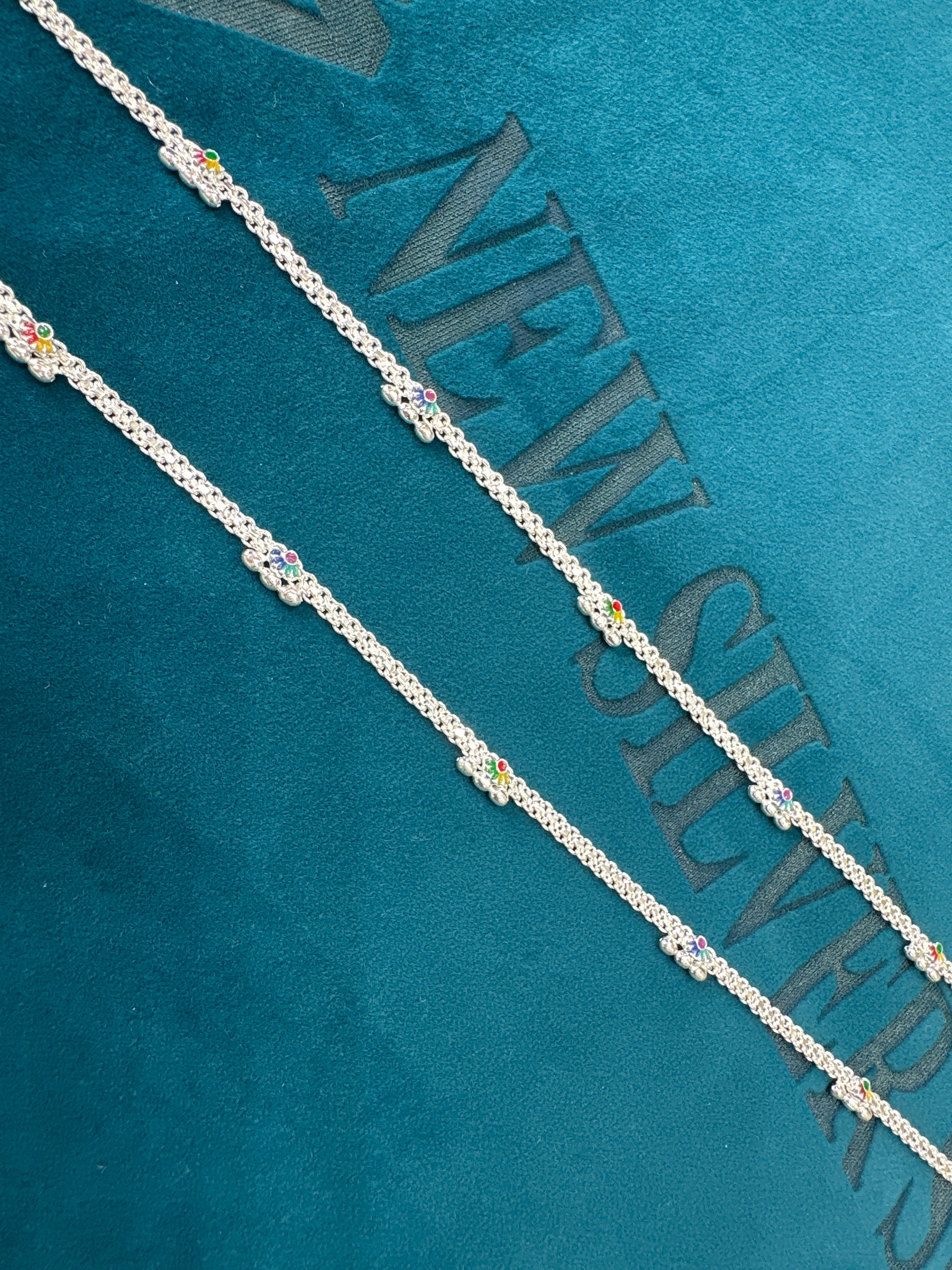 Women’s Fancy/Traditional Silver Anklet