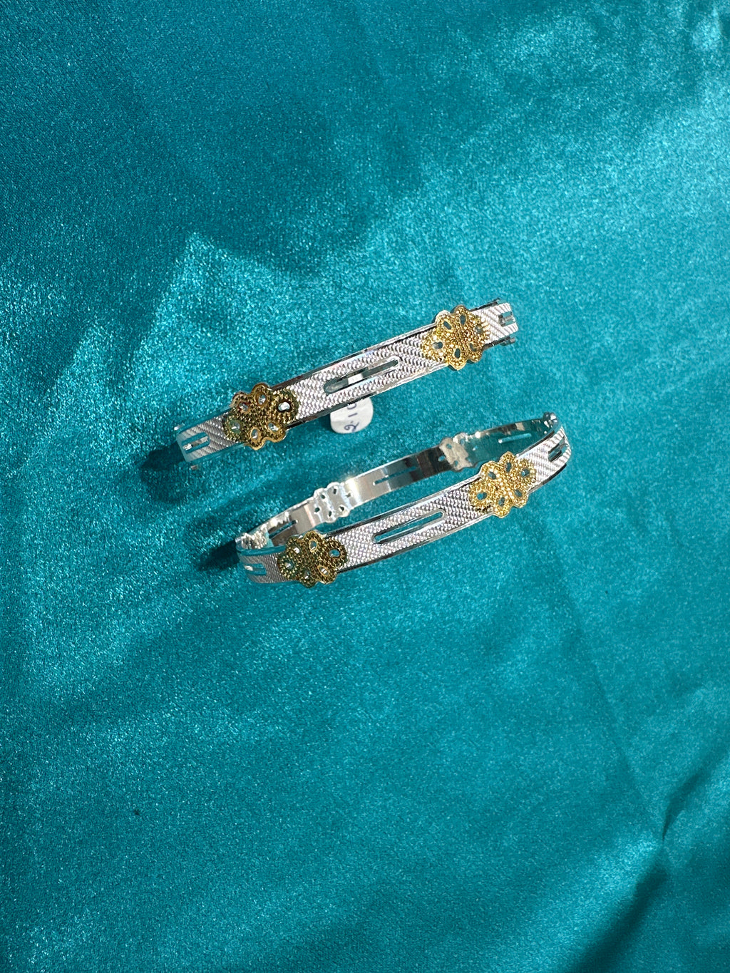 Designer Silver Bangles
