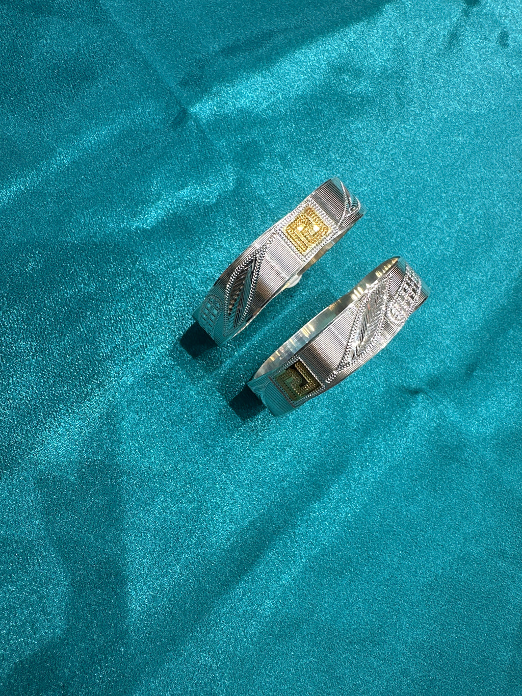 Designer Silver Bangles