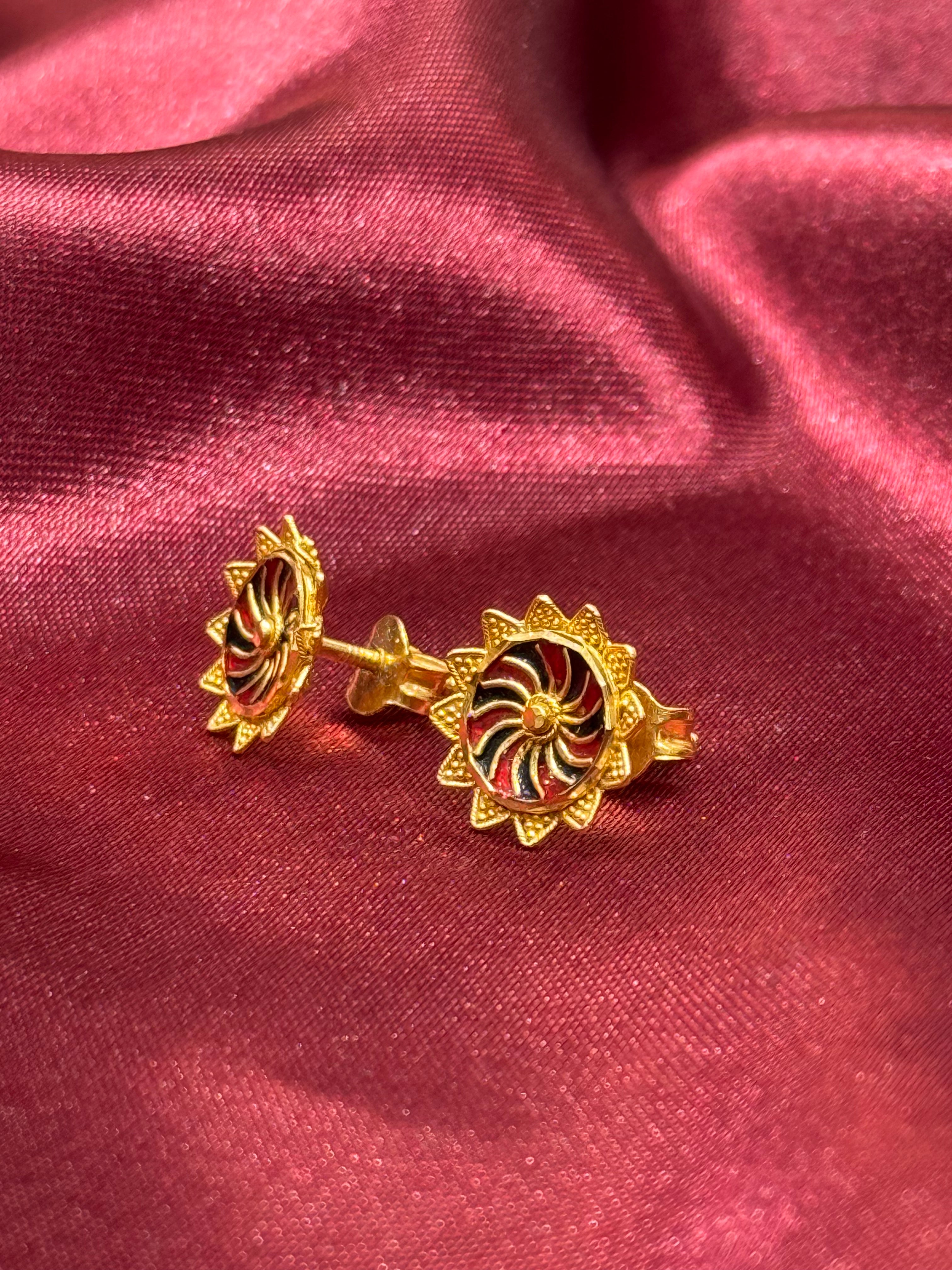 22k Gold Earrings