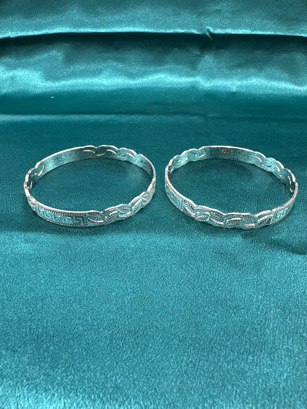 Designer Silver Bangles