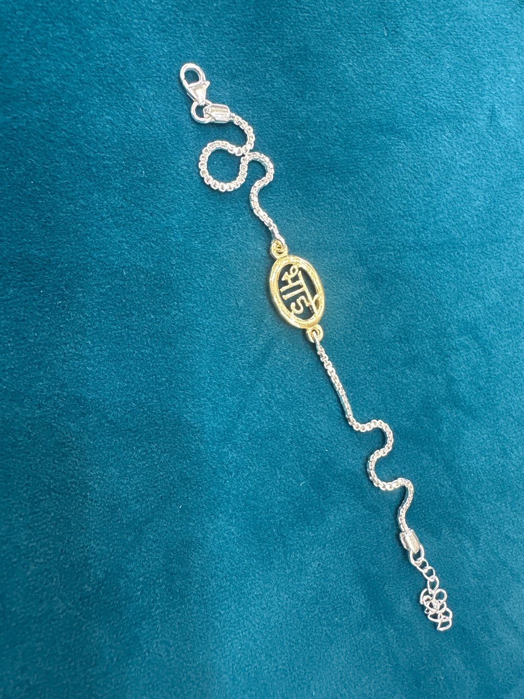 Silver Fancy Rakhi