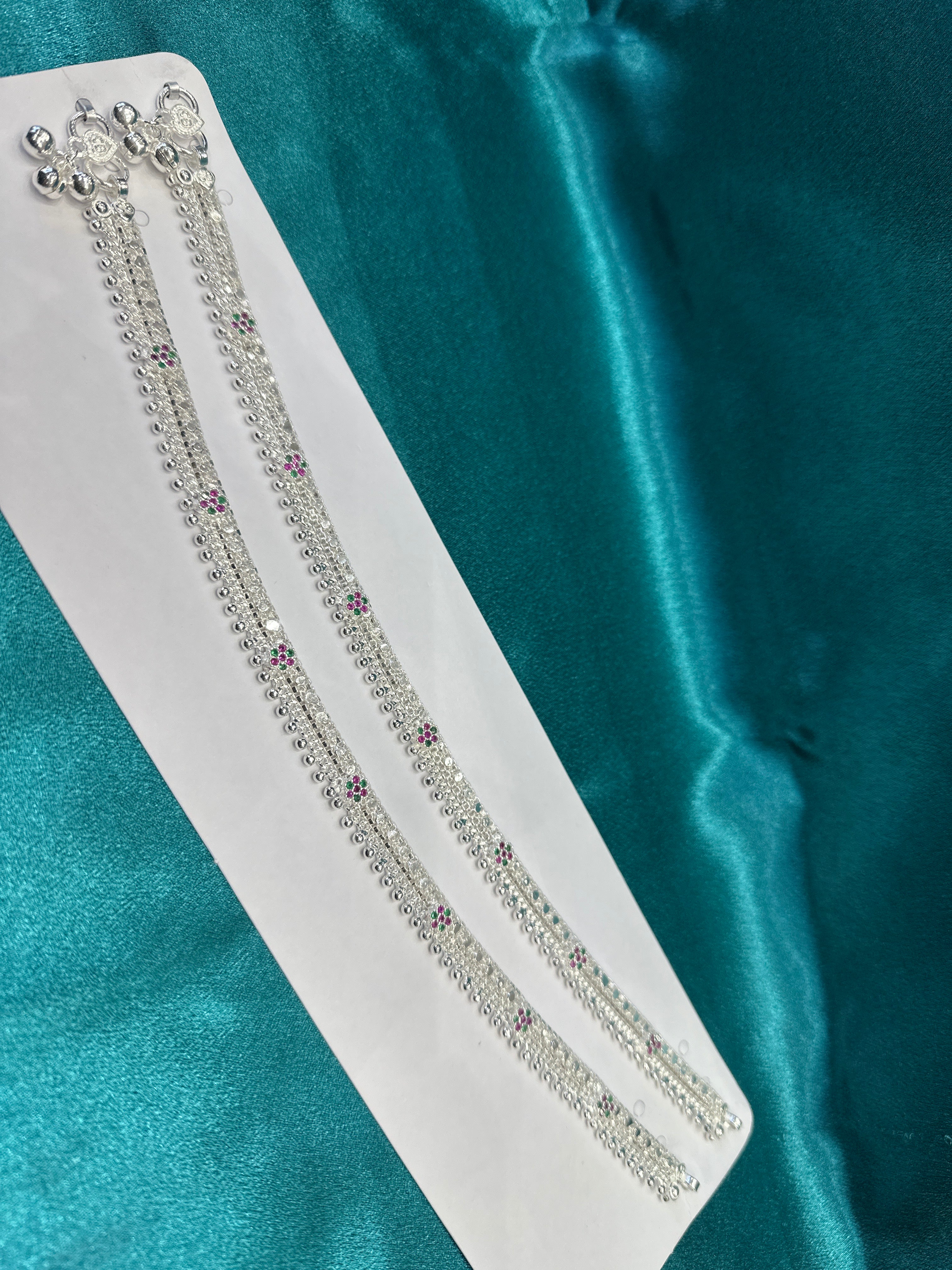 Women’s Fancy/Traditional Silver Anklet