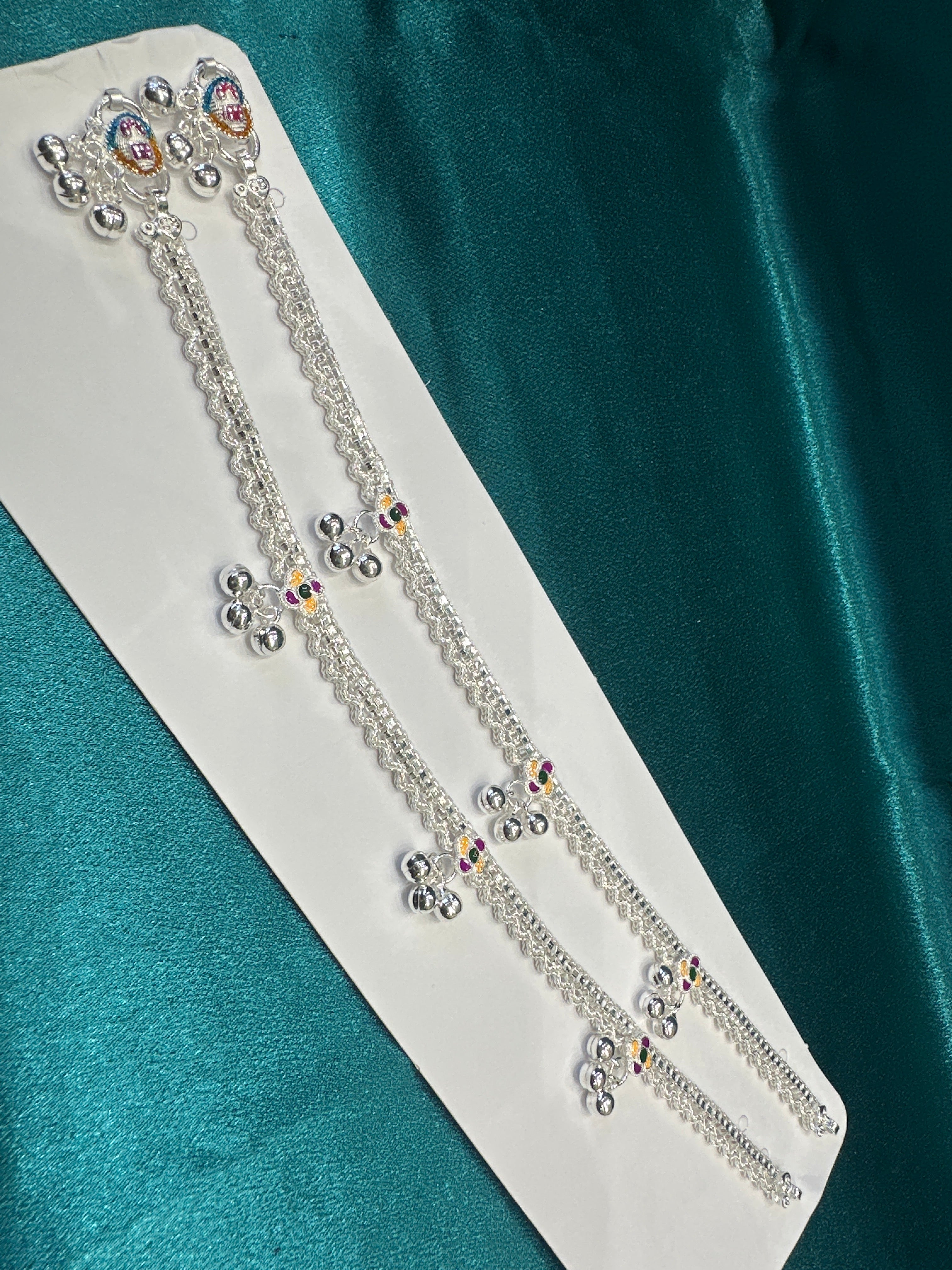 Women’s Fancy/Traditional Silver Anklet