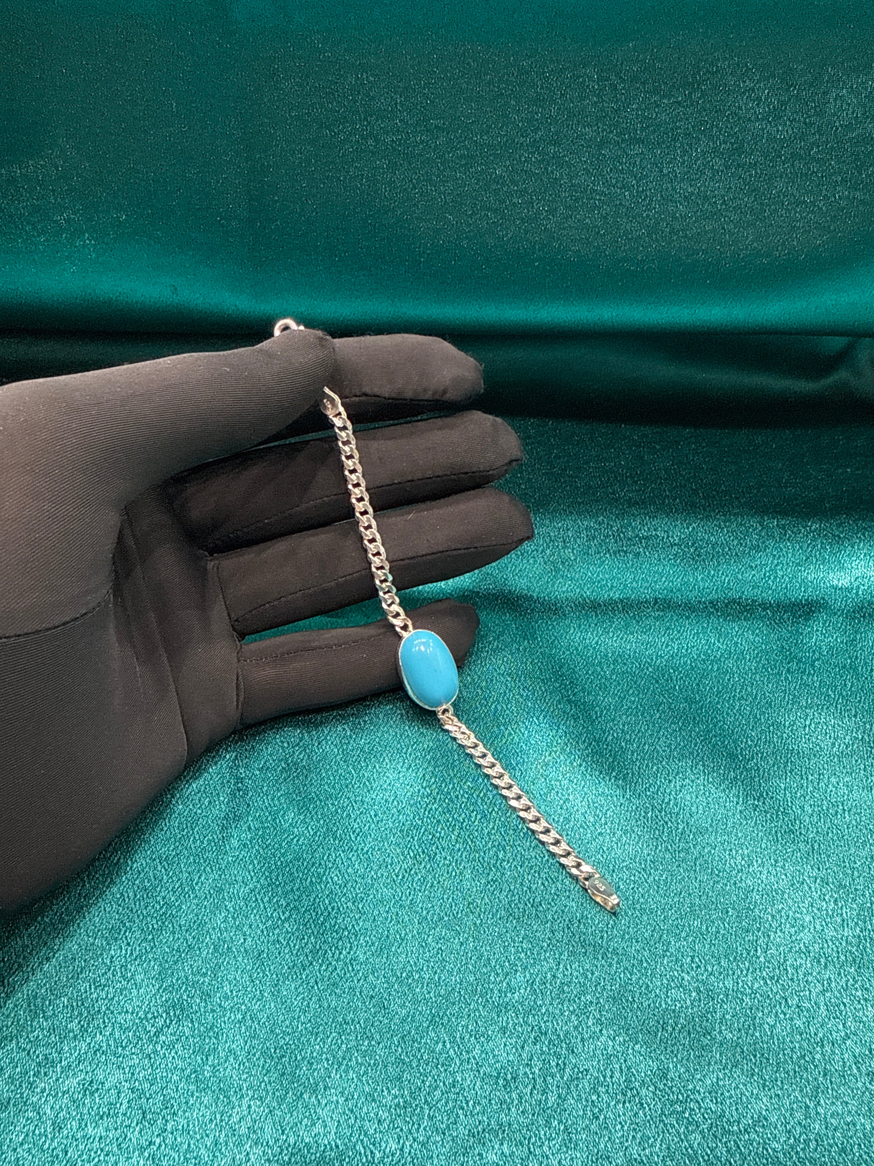 Kids Feroza Sikver 925 Bracelet (4mm)