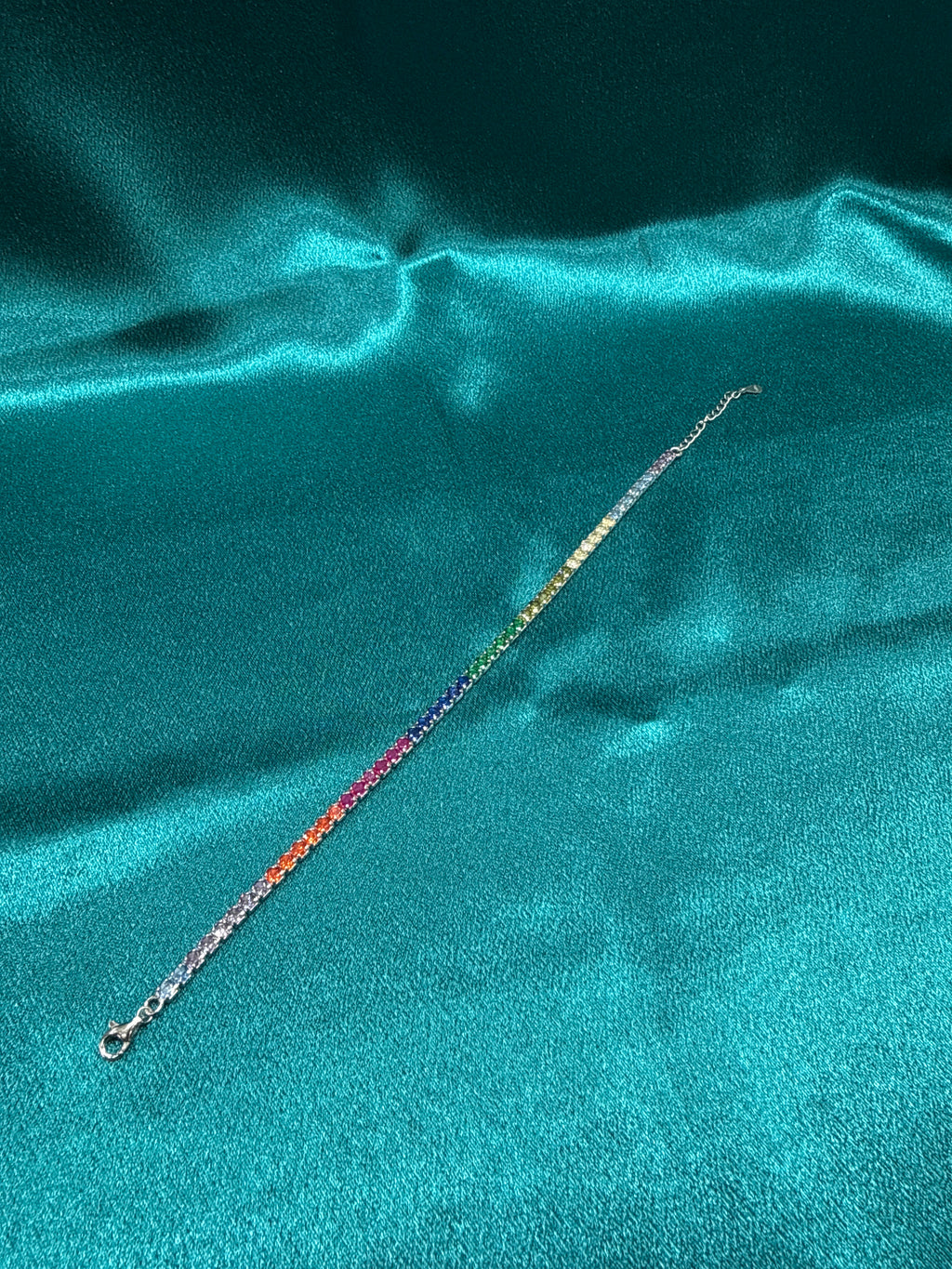 Women’s Fancy Silver 925 Tennis Bracelet (4mm)