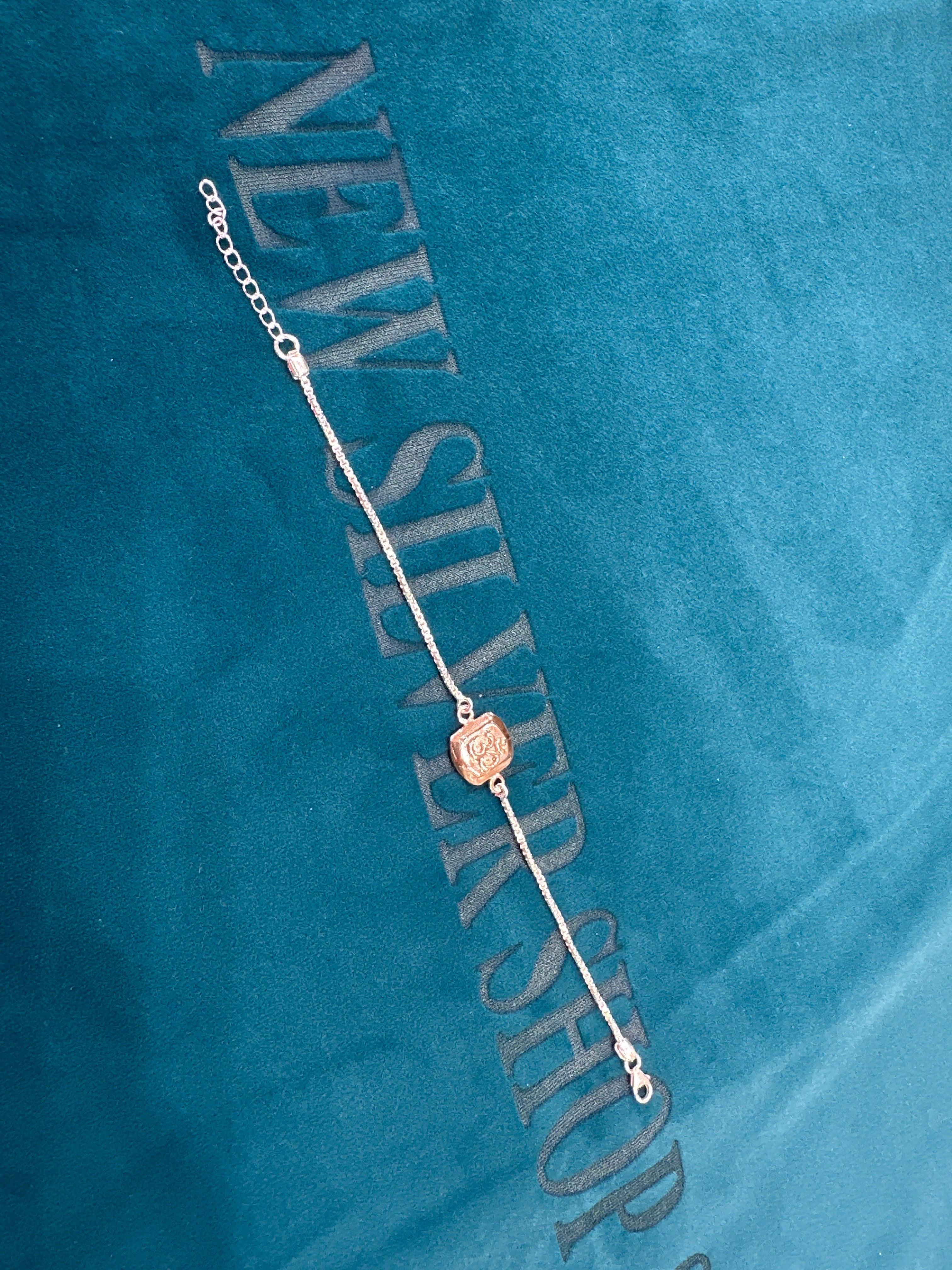 Silver Fancy Rakhi