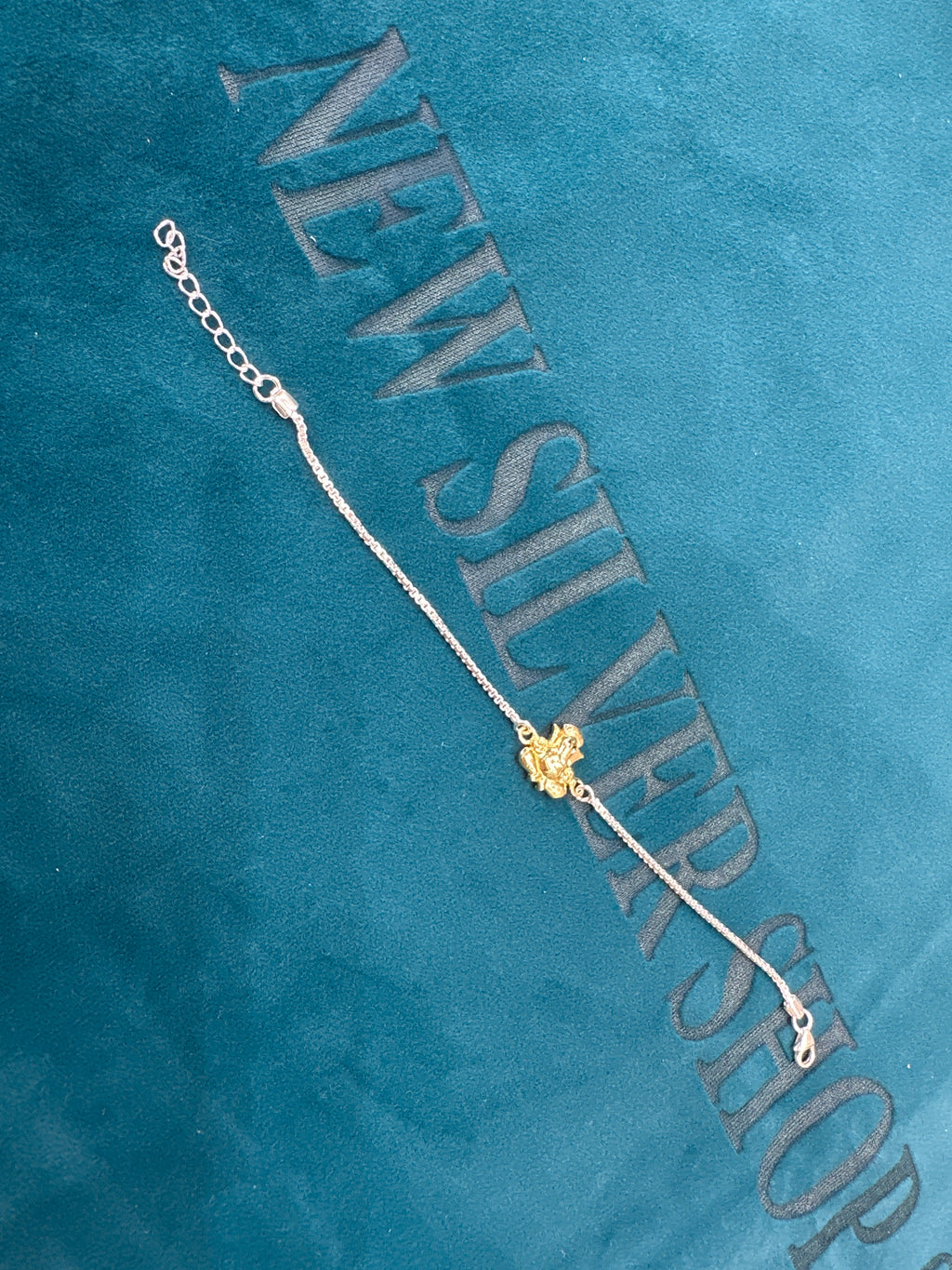Silver Fancy Rakhi
