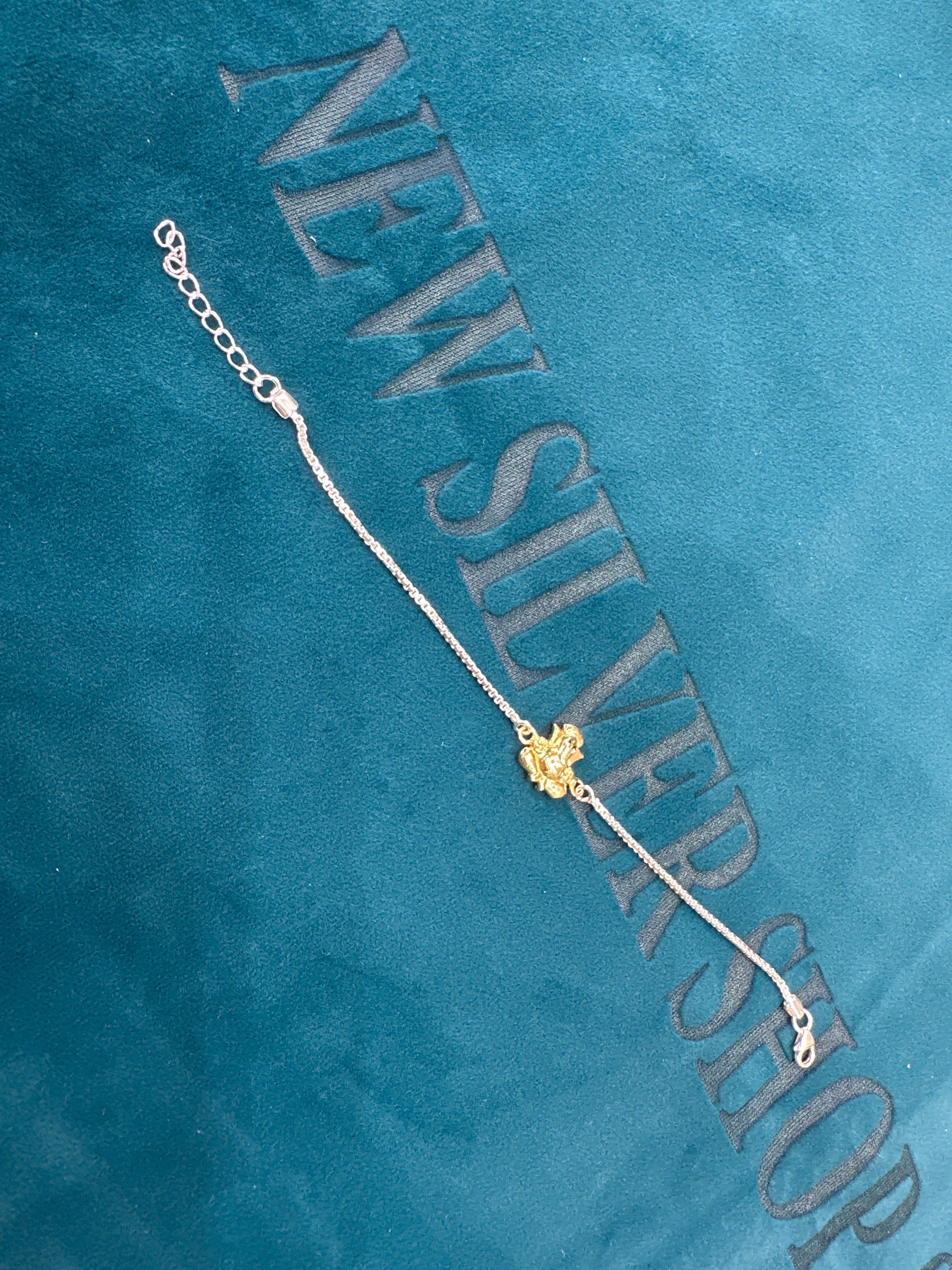 Silver Fancy Rakhi