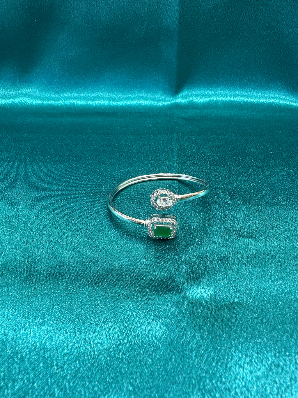 Fancy Silver baby bangles