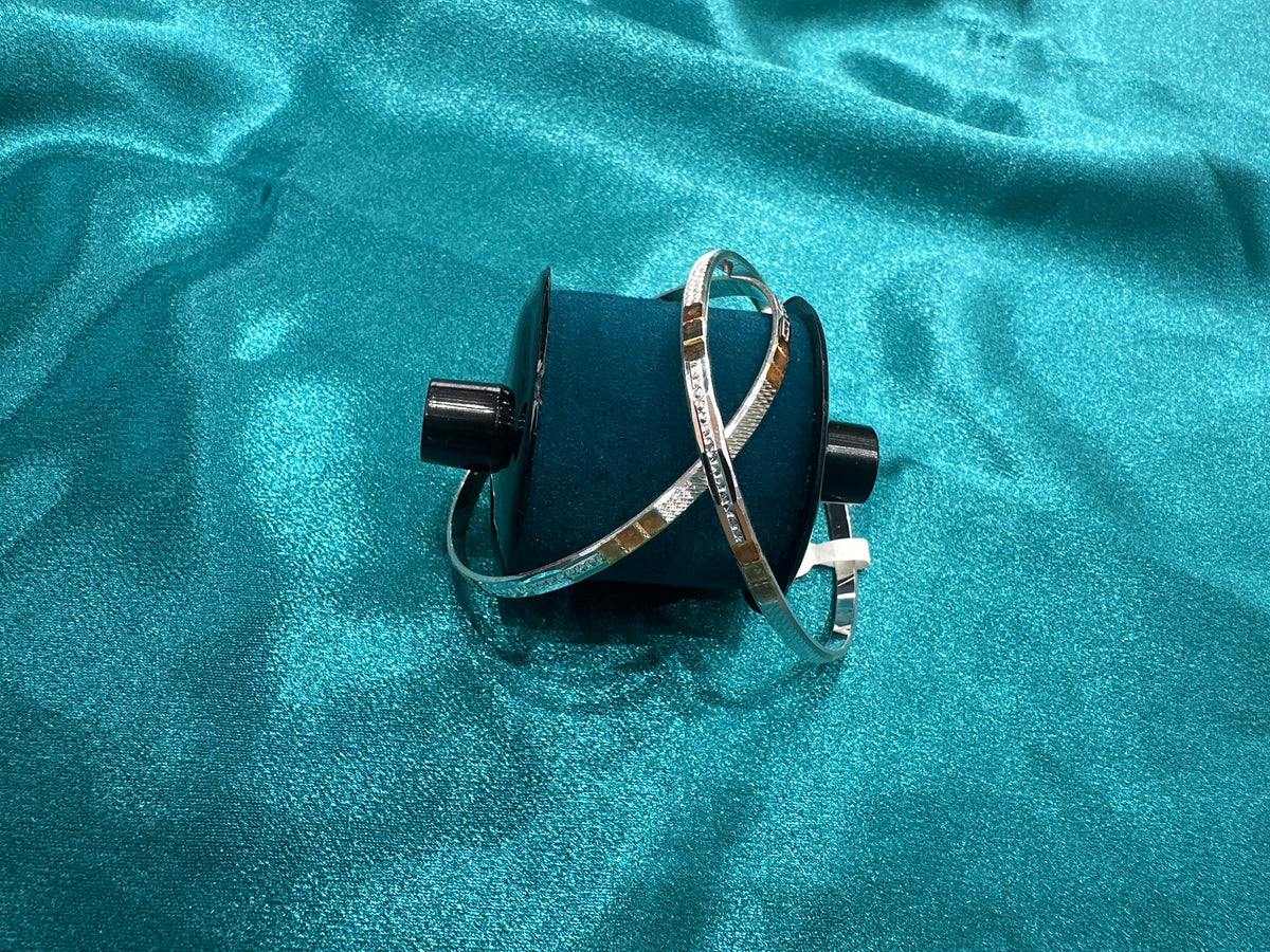 Designer Silver Bangles