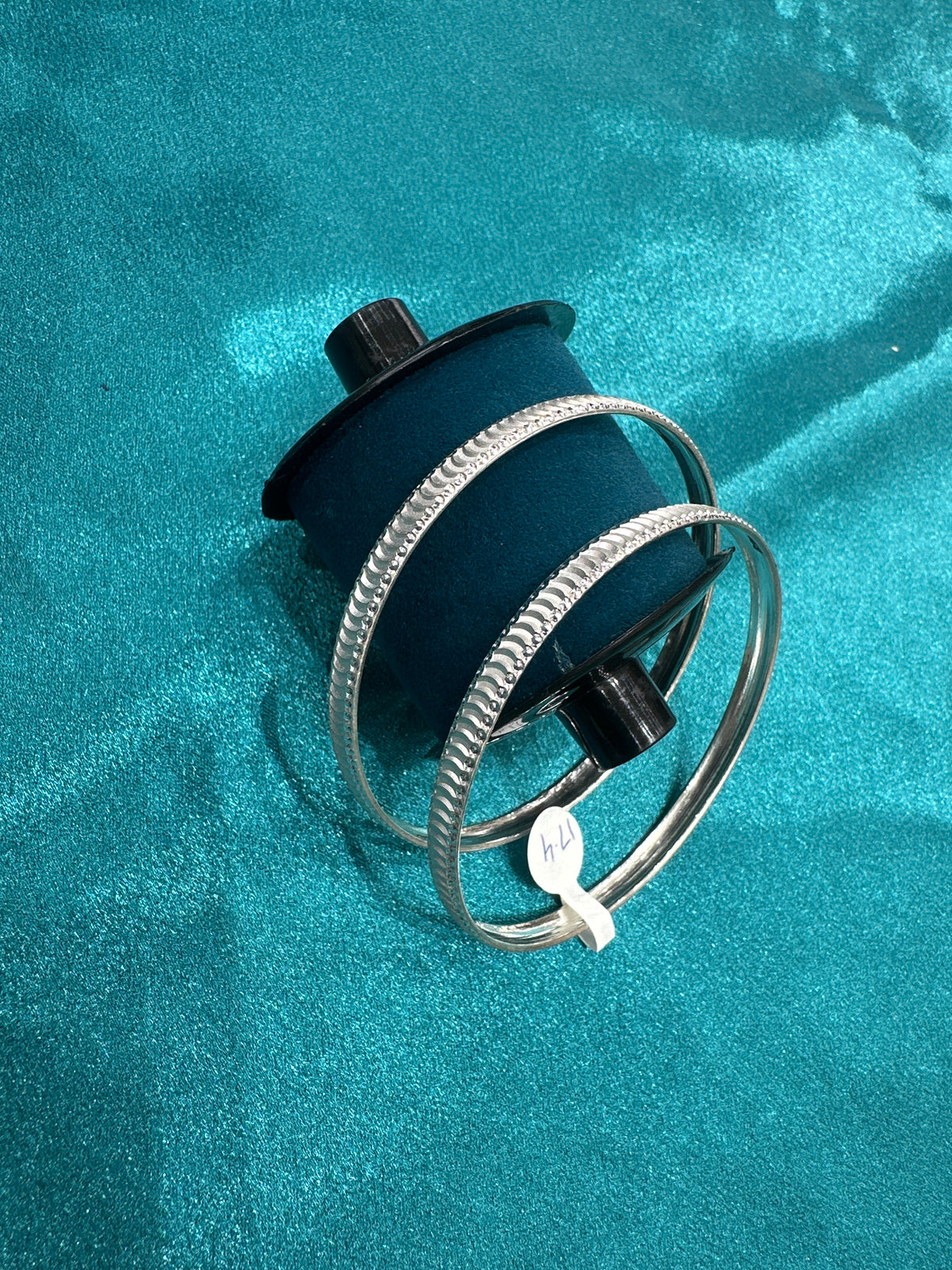 Designer Silver Bangles