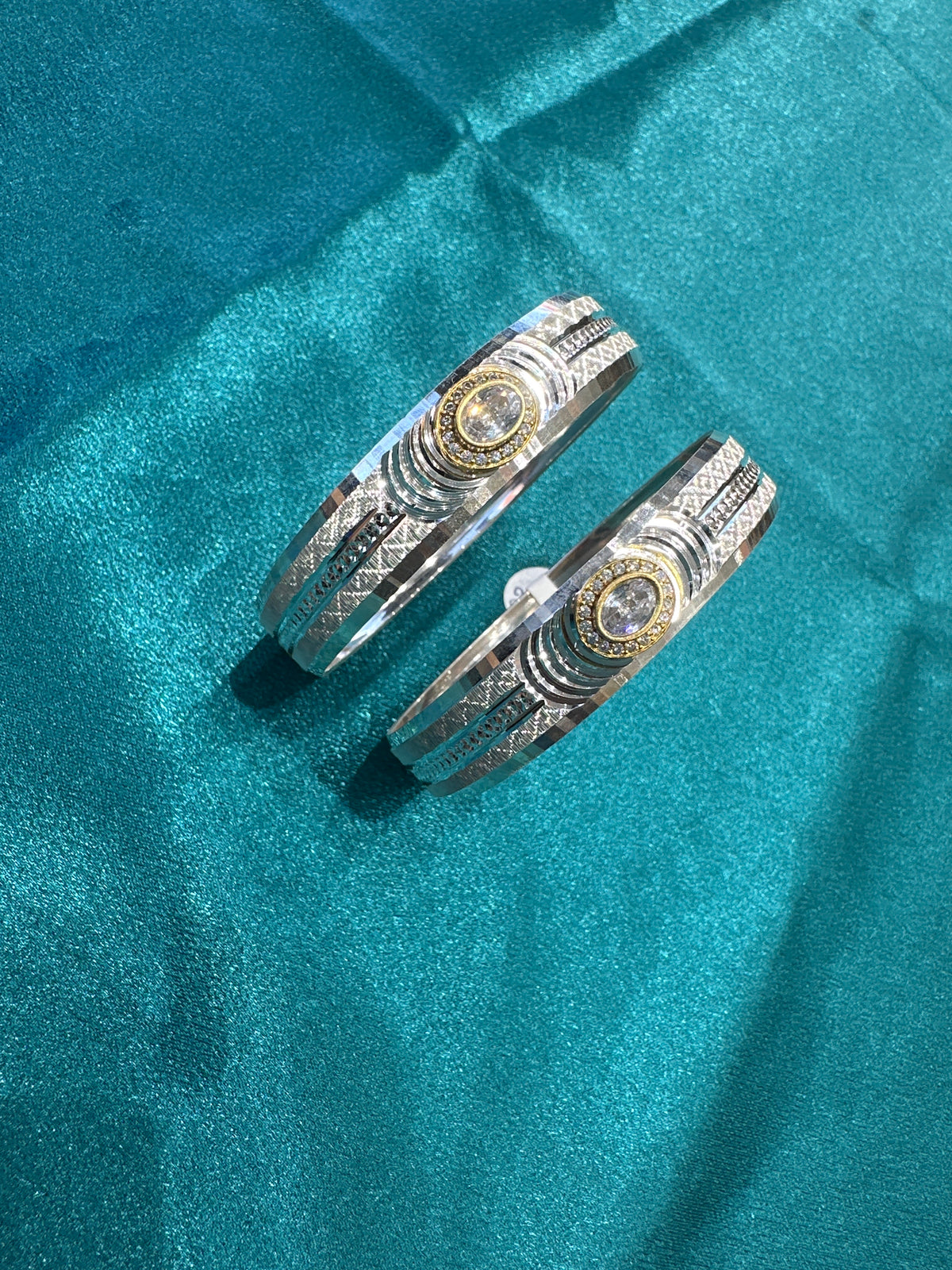 Designer Silver Bangles