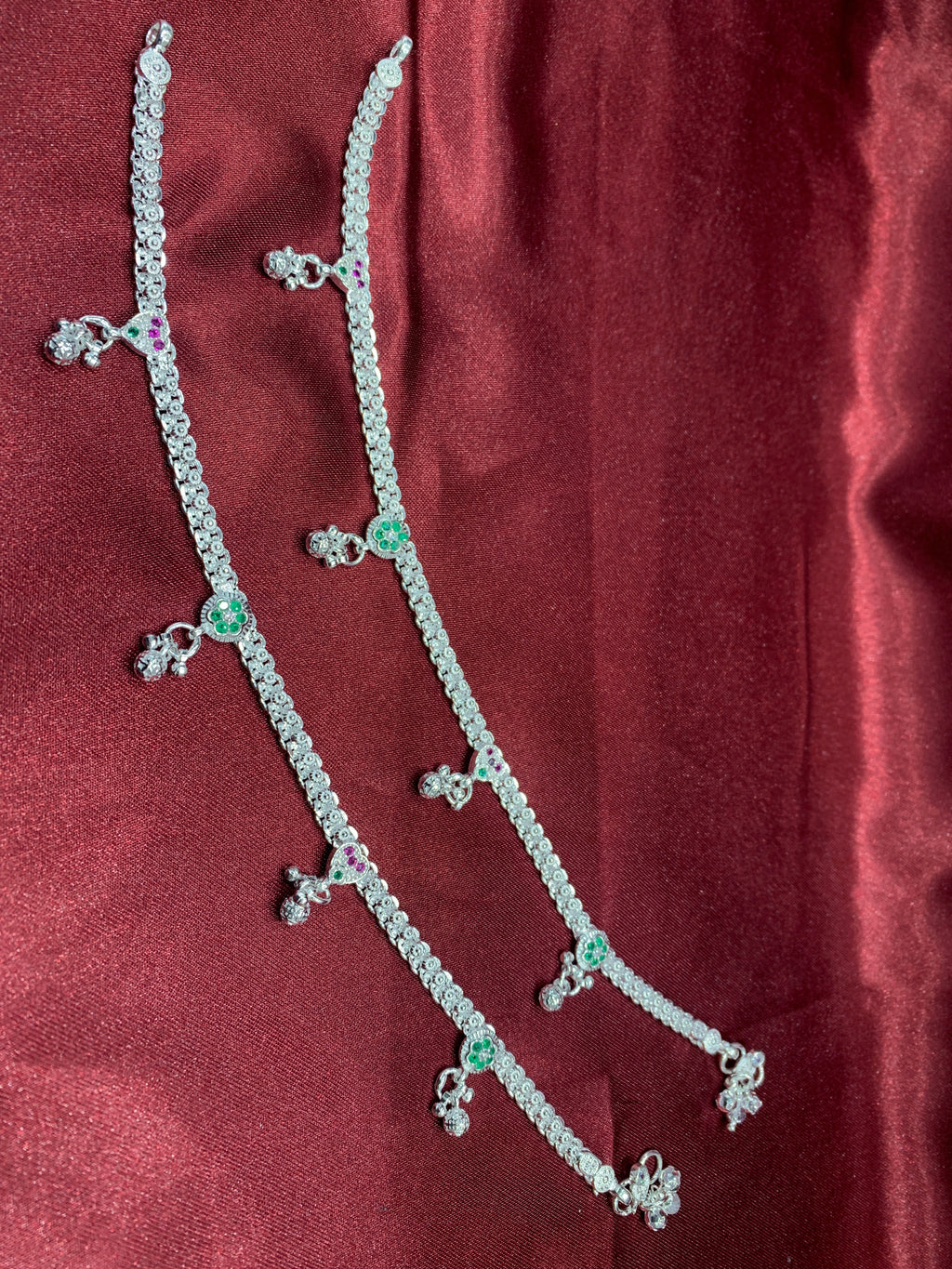 Women’s Fancy/Traditional Silver Anklet