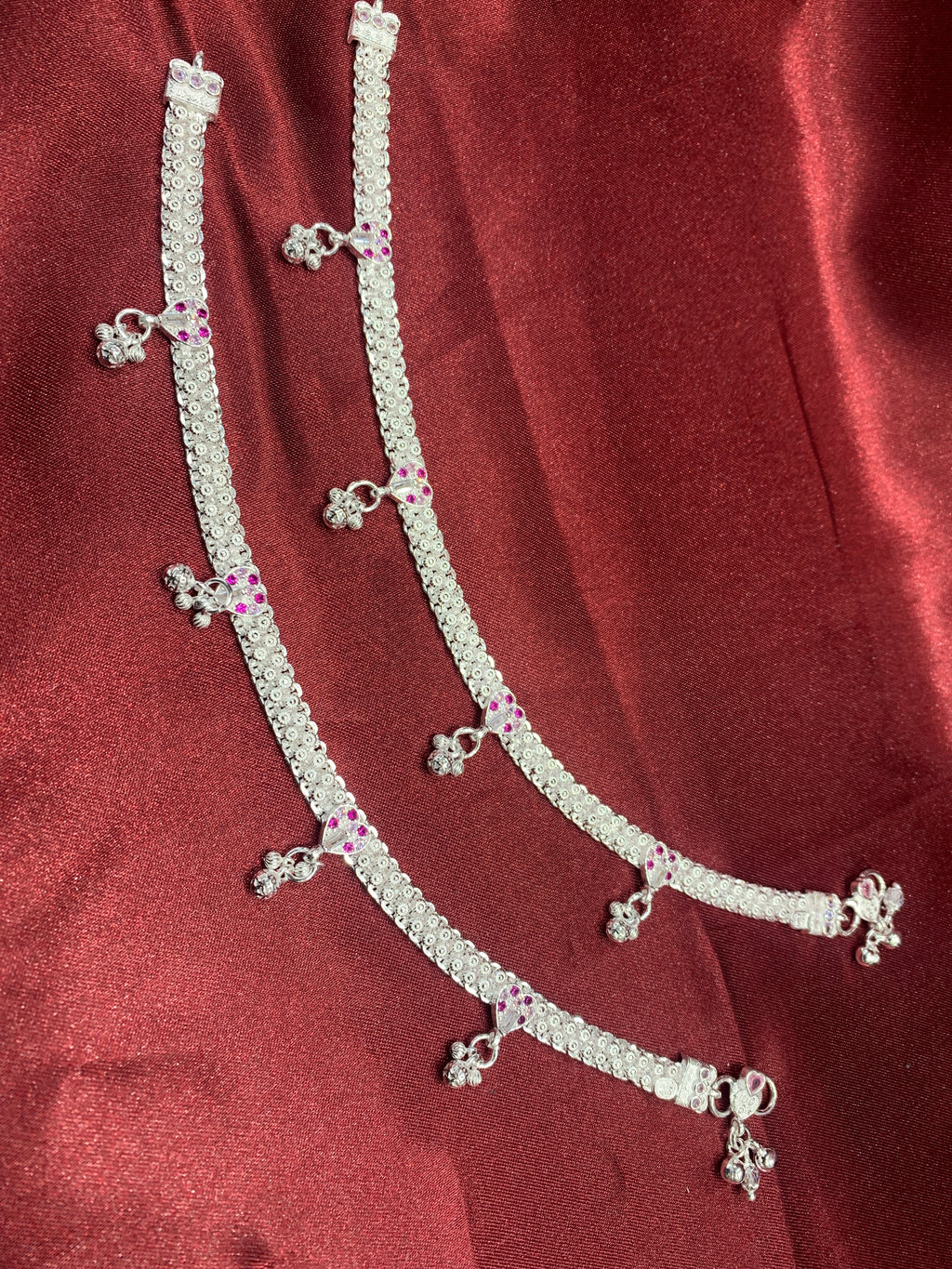 Women’s Fancy/Traditional Silver Anklet