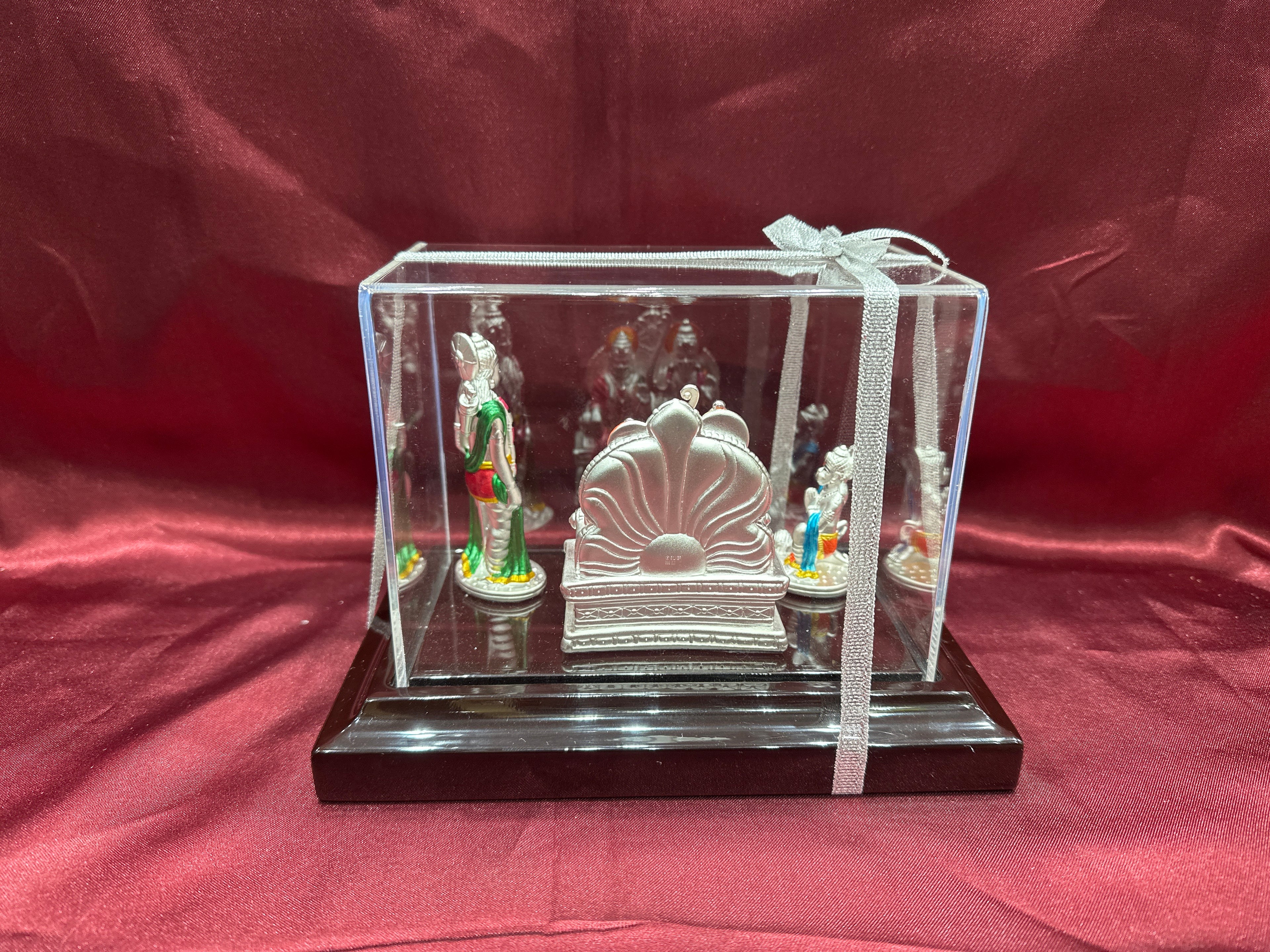 Pure Silver Ram Darbar Idol (Murti)