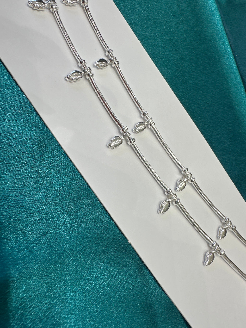 Women’s Fancy/Traditional Silver Anklet
