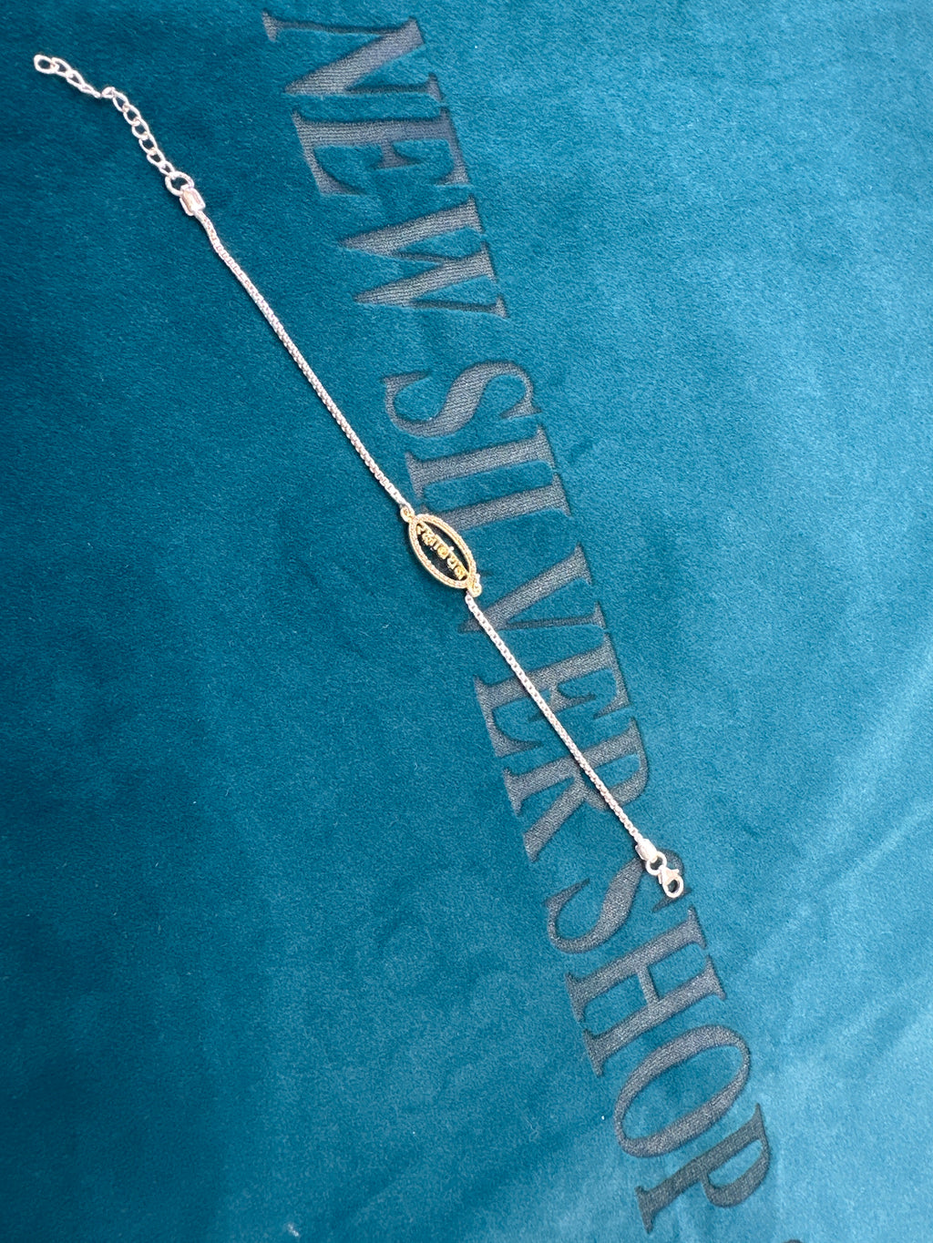 Silver Fancy Rakhi
