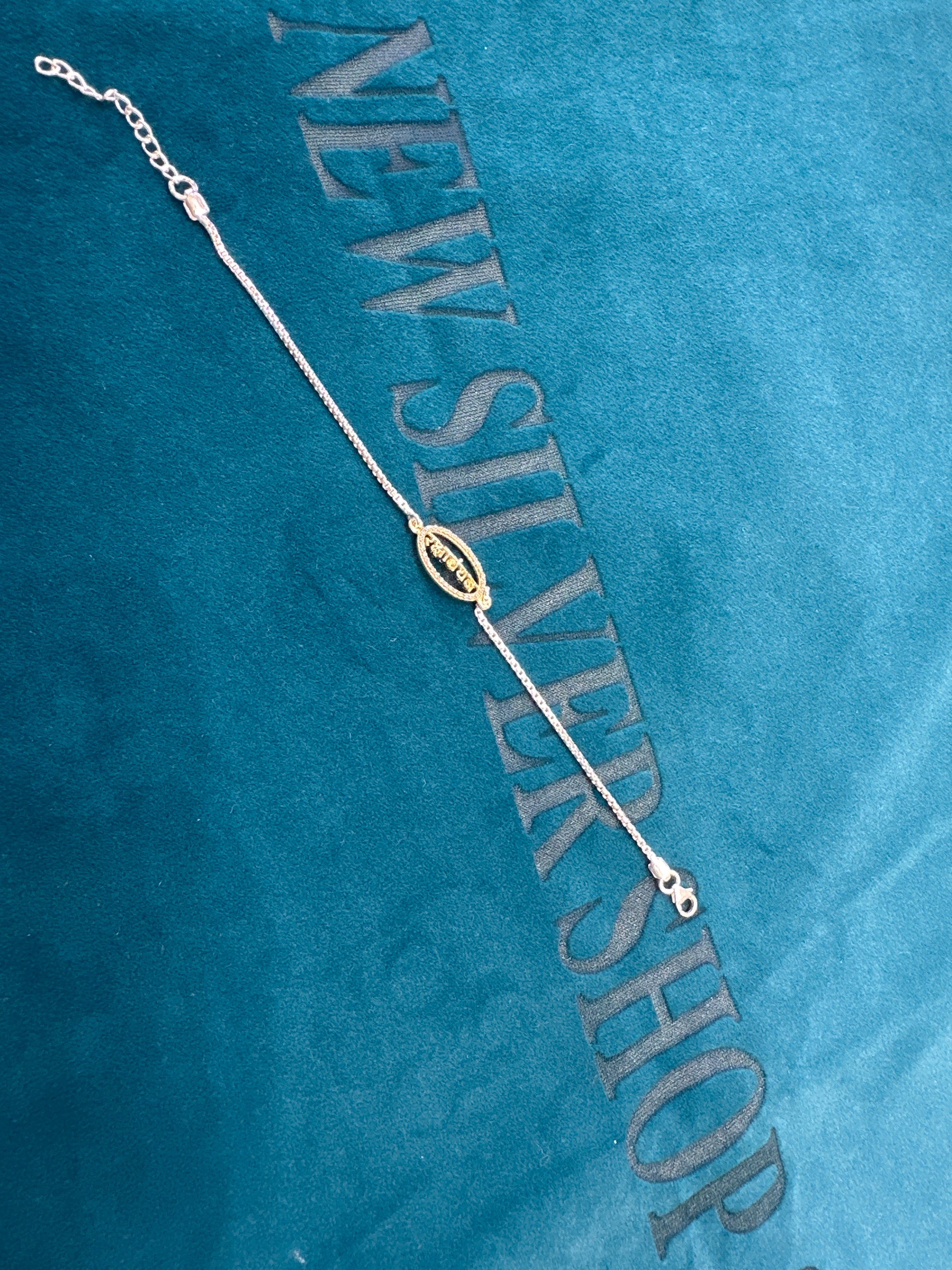 Silver Fancy Rakhi
