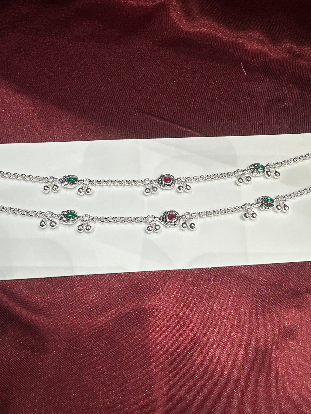 Women’s Fancy/Traditional Silver Anklet
