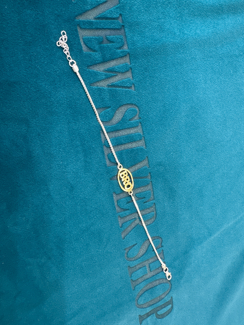 Silver Fancy Rakhi