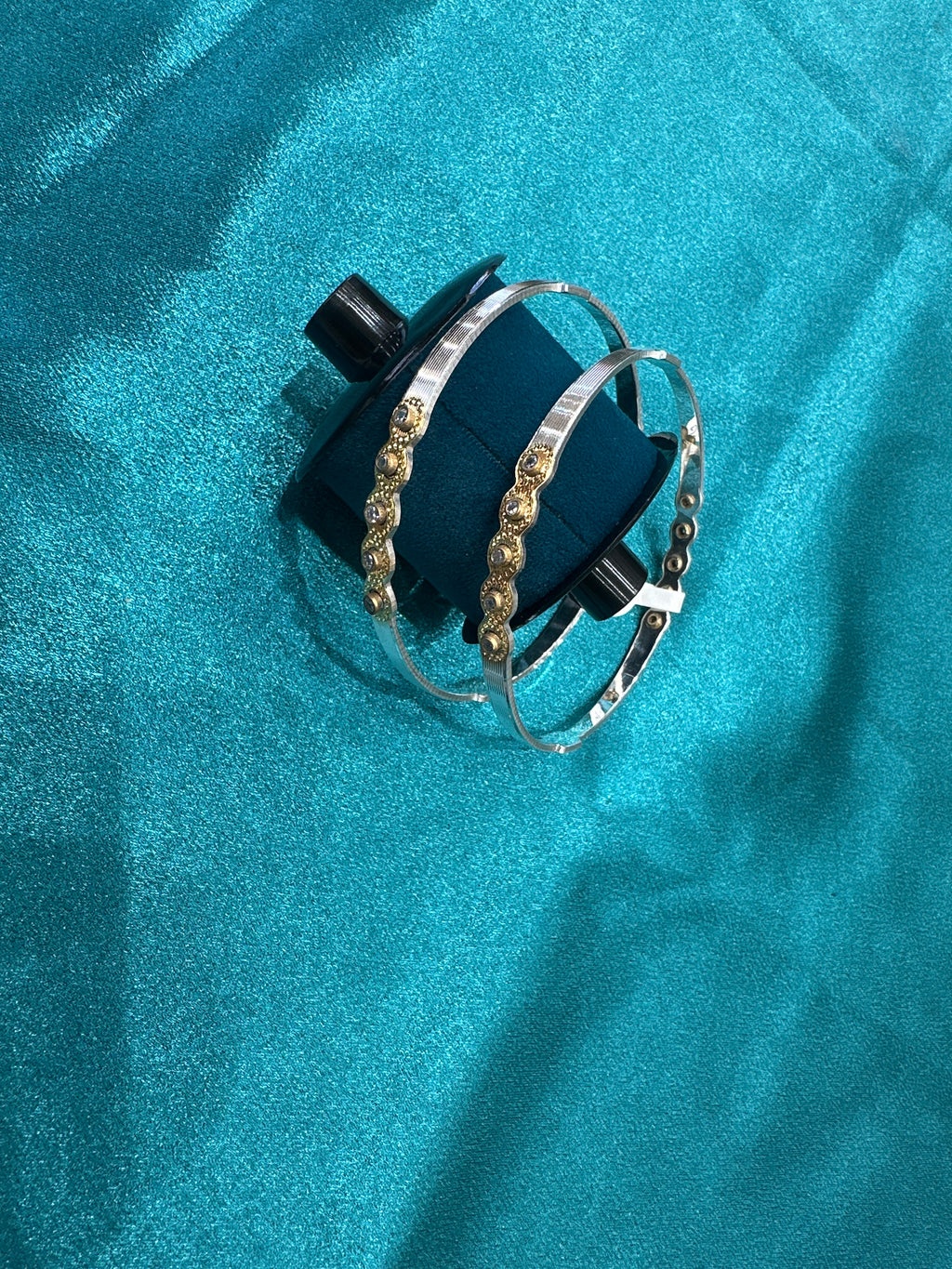 Designer Silver Bangles