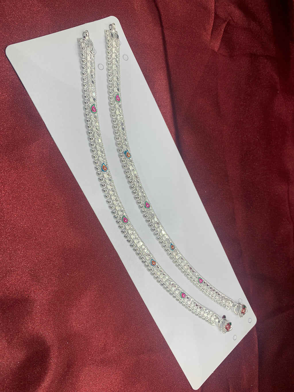 Women’s Fancy/Traditional Silver Anklet