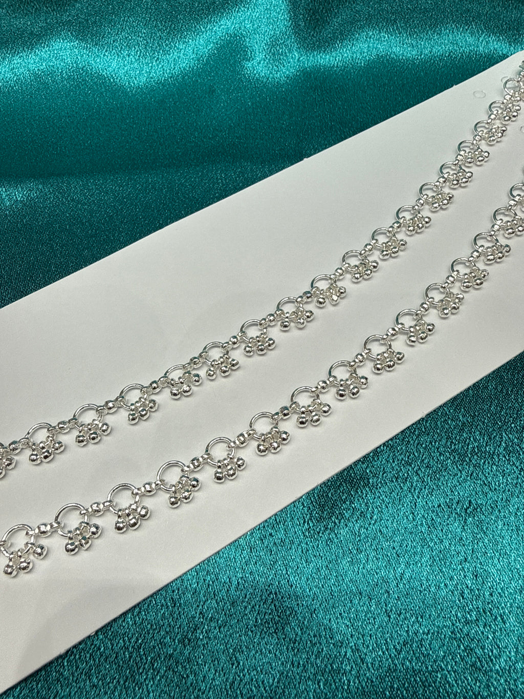 Women’s Fancy/Traditional Silver Anklet