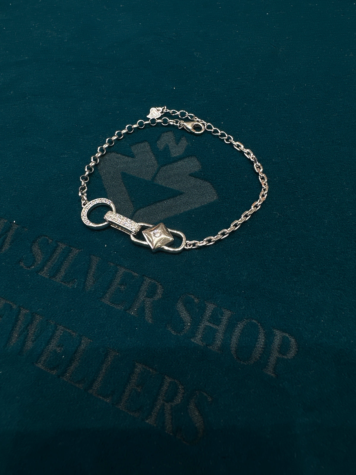Women’s Fancy Silver 925 Bracelet