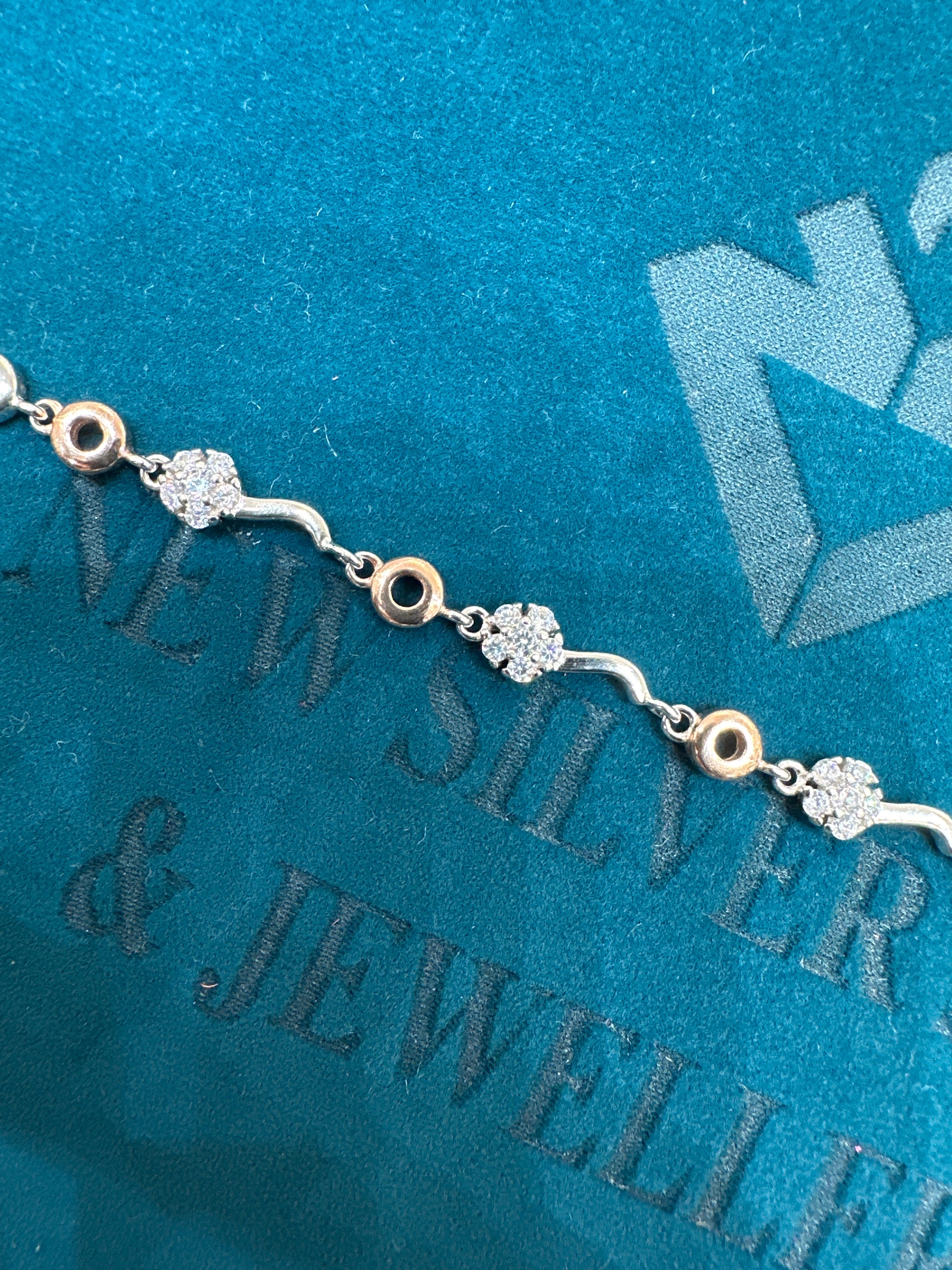 Women’s Fancy Silver 925 Bracelet