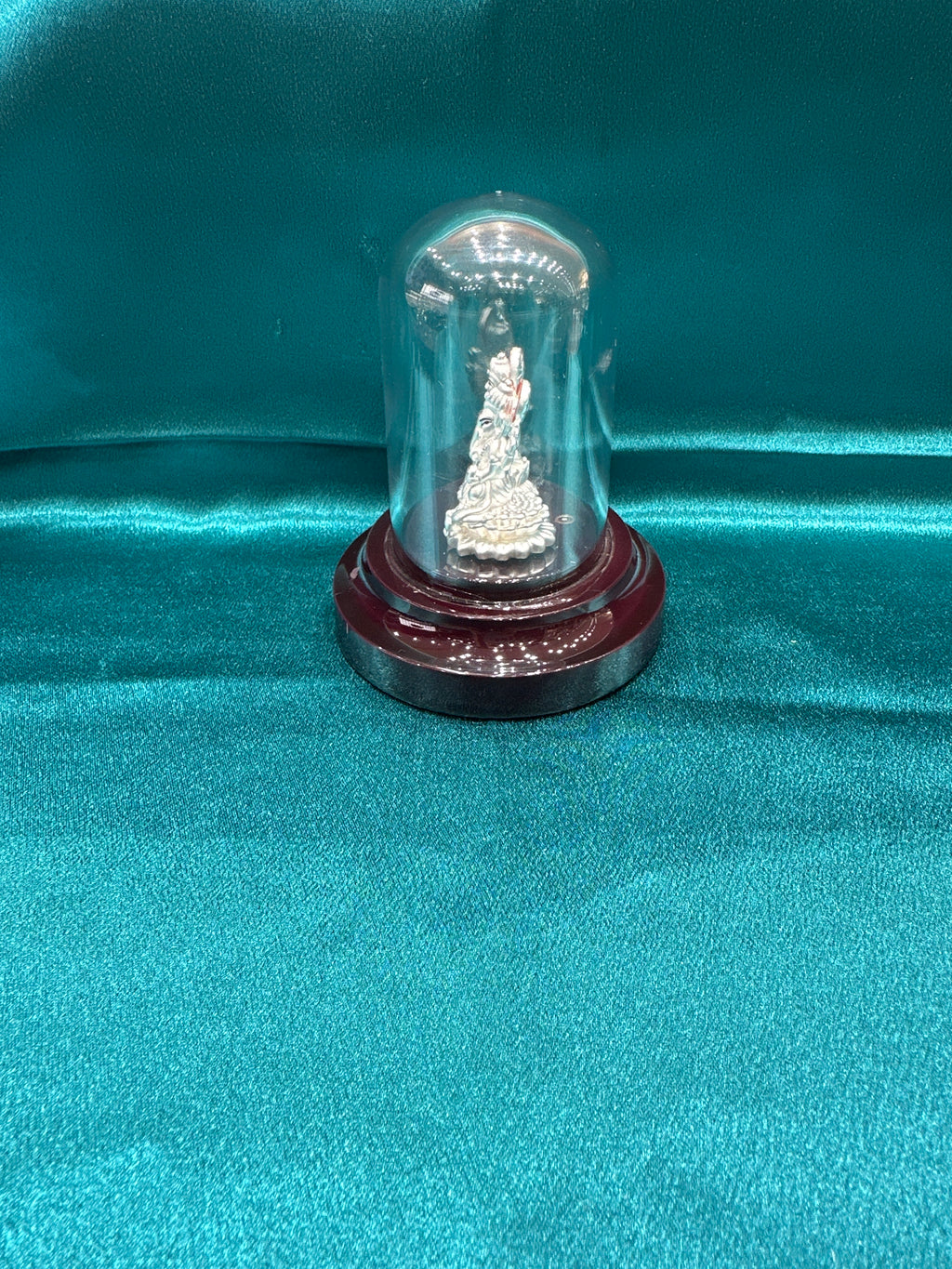 Pure Silver  Ganesh Lakshmi Ji Idol (Murti)